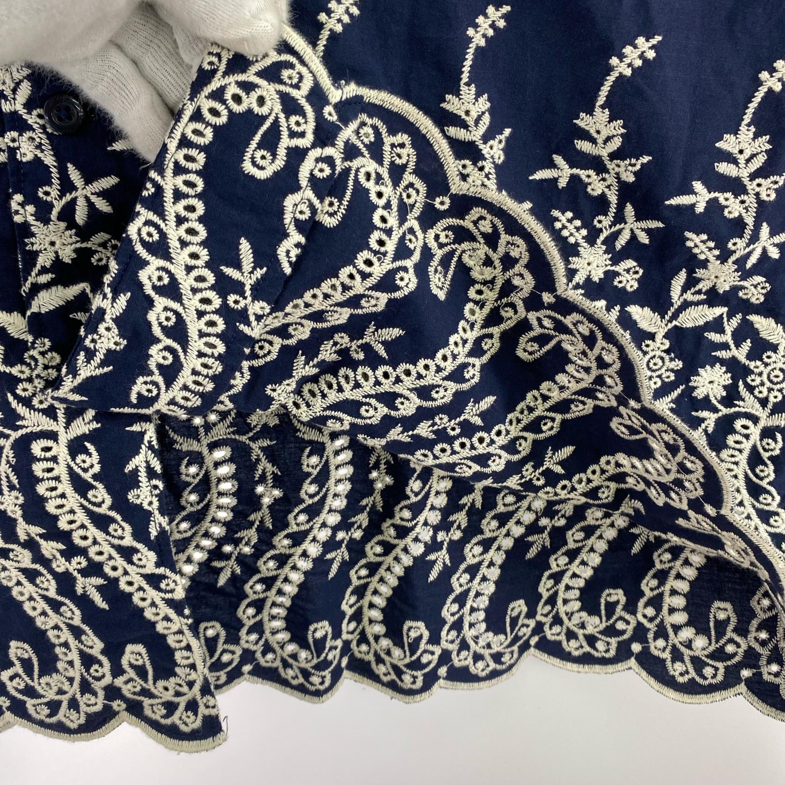長袖シャツ 24ss Adonis Camp Collar Shirt/サイズL L ネイビー