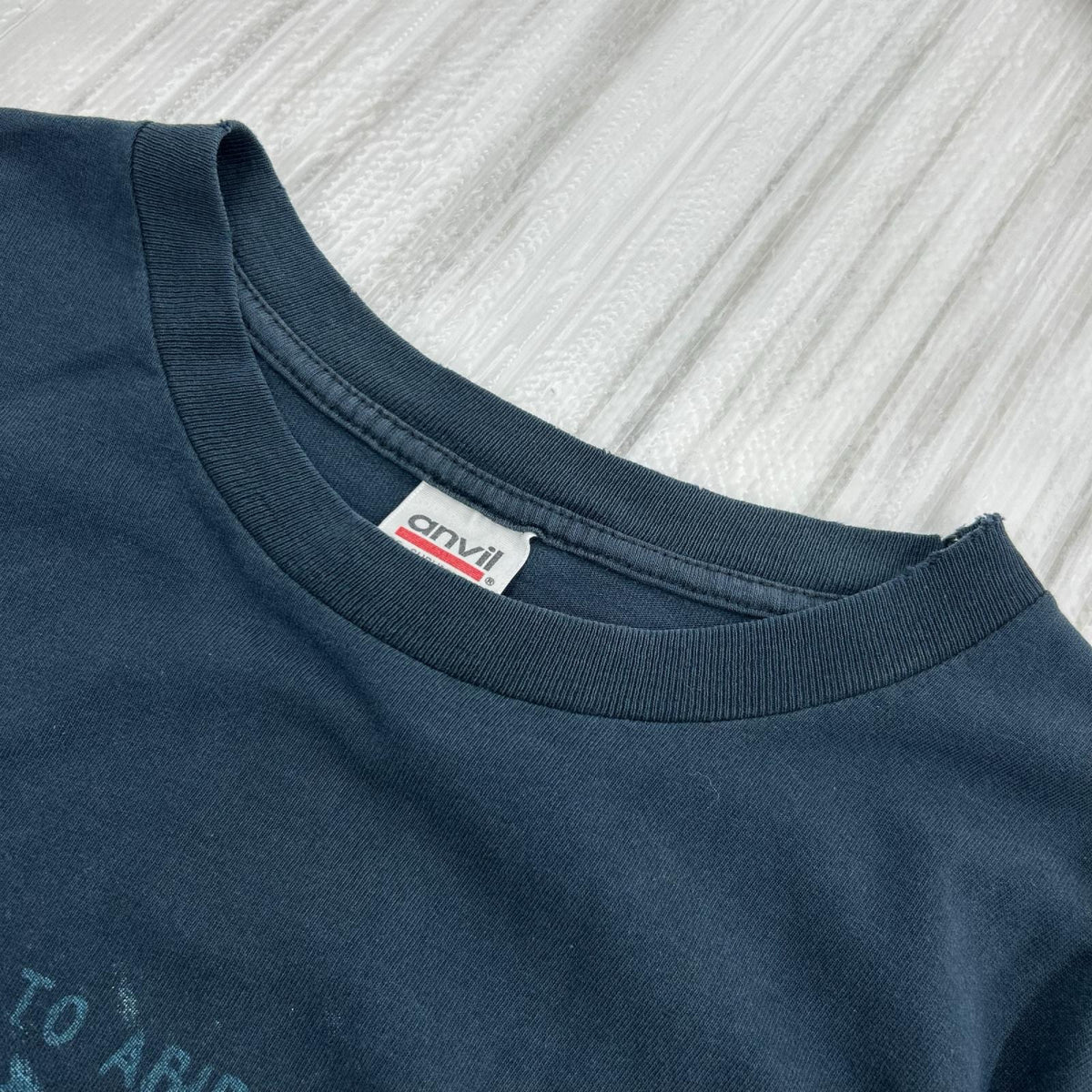半袖Tシャツ Alanis Morissette 紺 ネイビー
