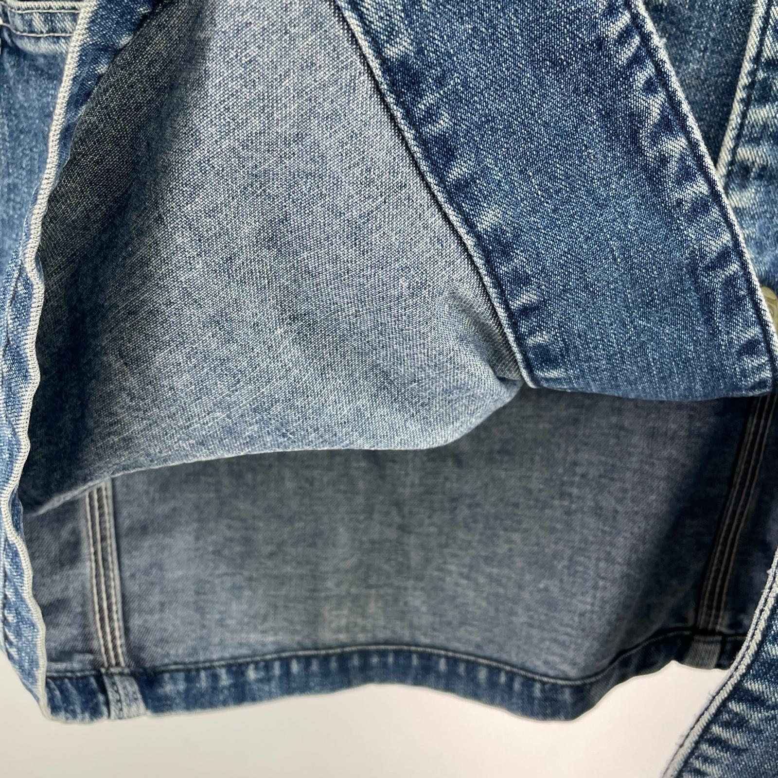 デニムジャケット 90s 復刻 ハウスタグ デニムカバーオール (L) L ブルー