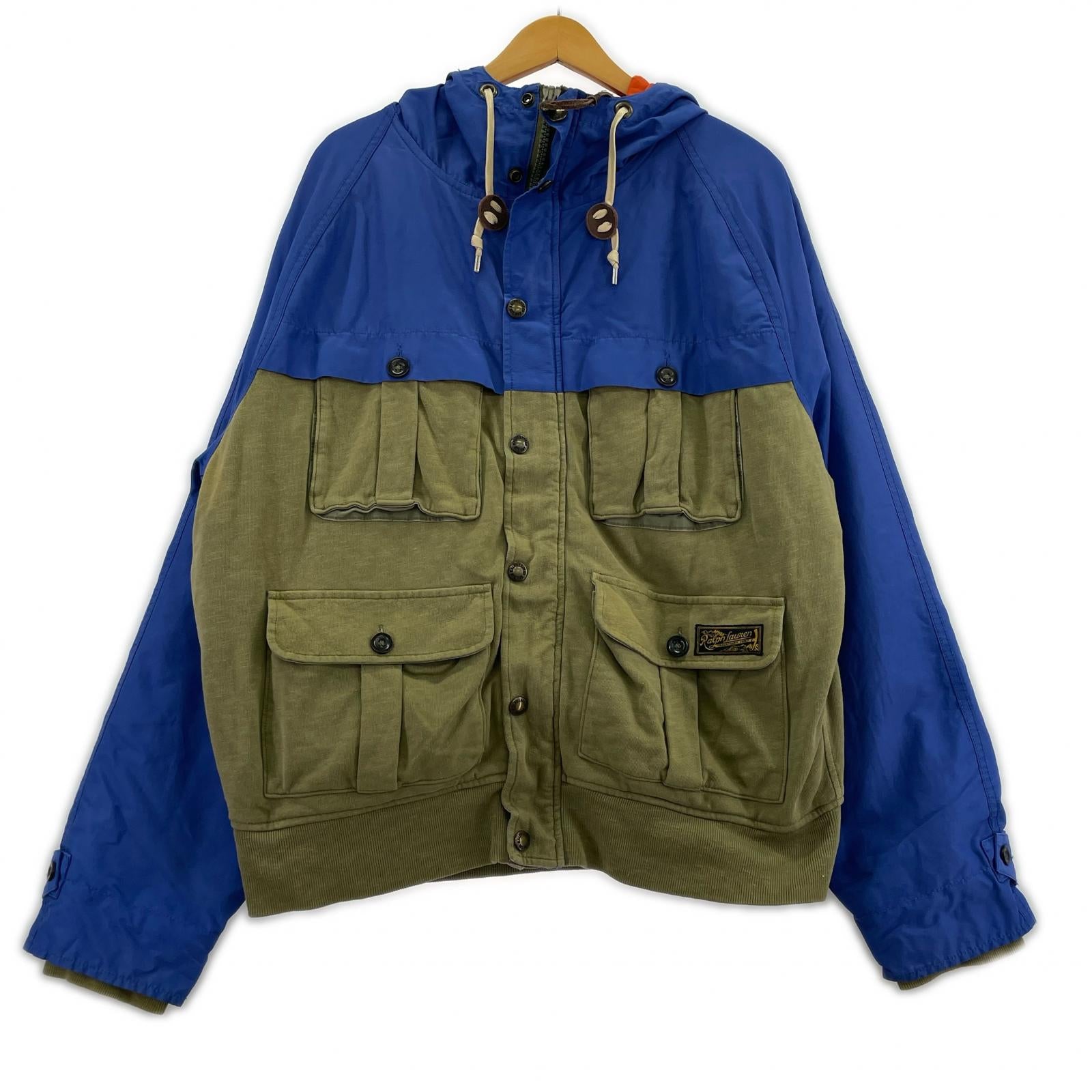 マウンテンパーカー マウンテンパーカー 青緑 (XL)