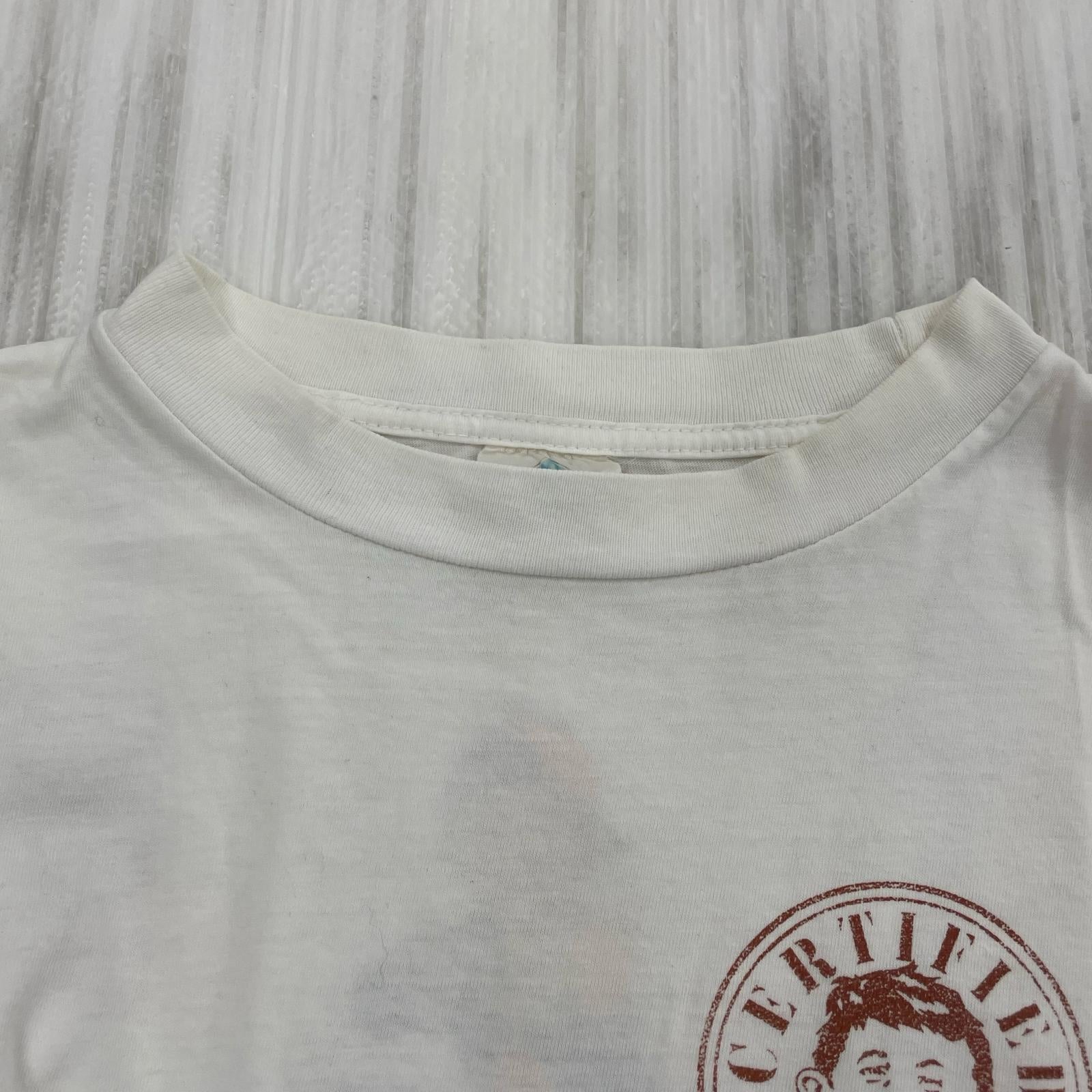 半袖Tシャツ 90S MAD マスコット アルフレッド・E・ニューマン 白 (XL) ホワイト
