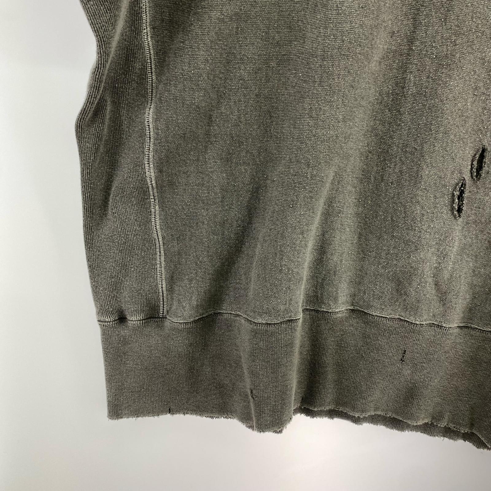 スウェット S/S CRASH CREWNECK 2 グレー