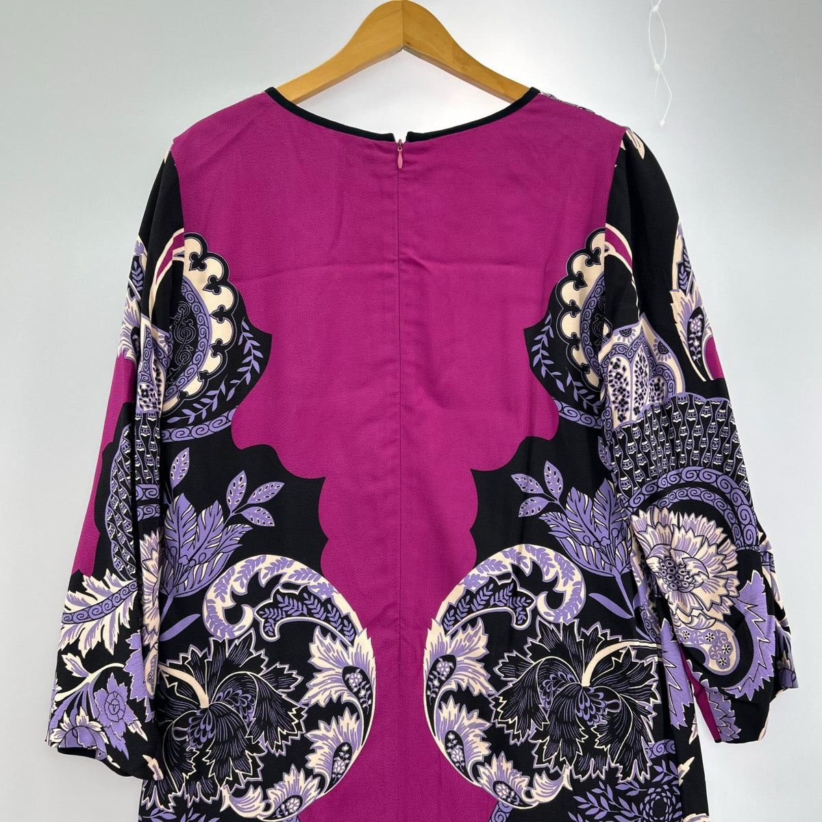 ワンピース ETRO 長袖ワンピース 44 パープル