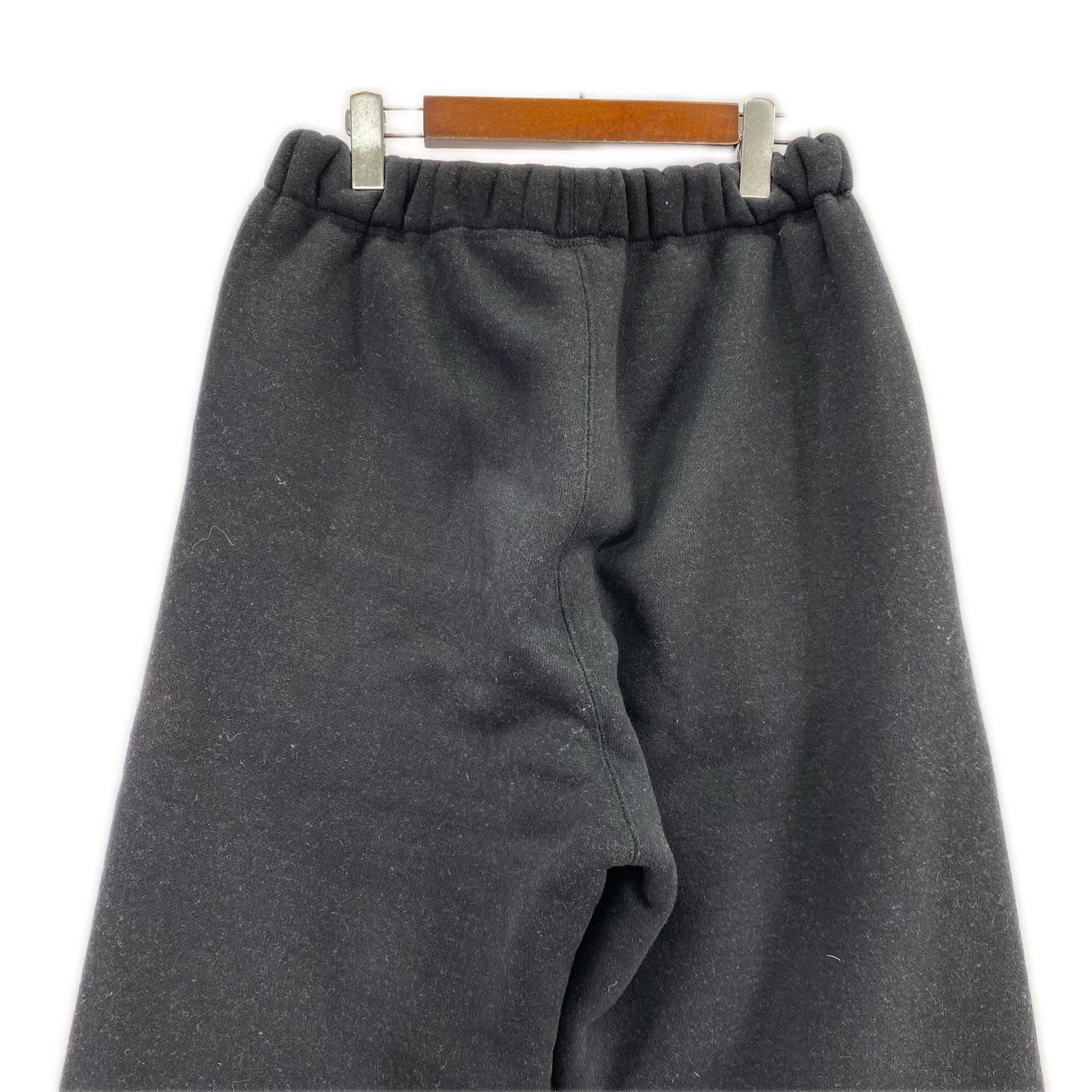パンツ BRETT Wool Cashmere Boa Sweat Pants S ブラック