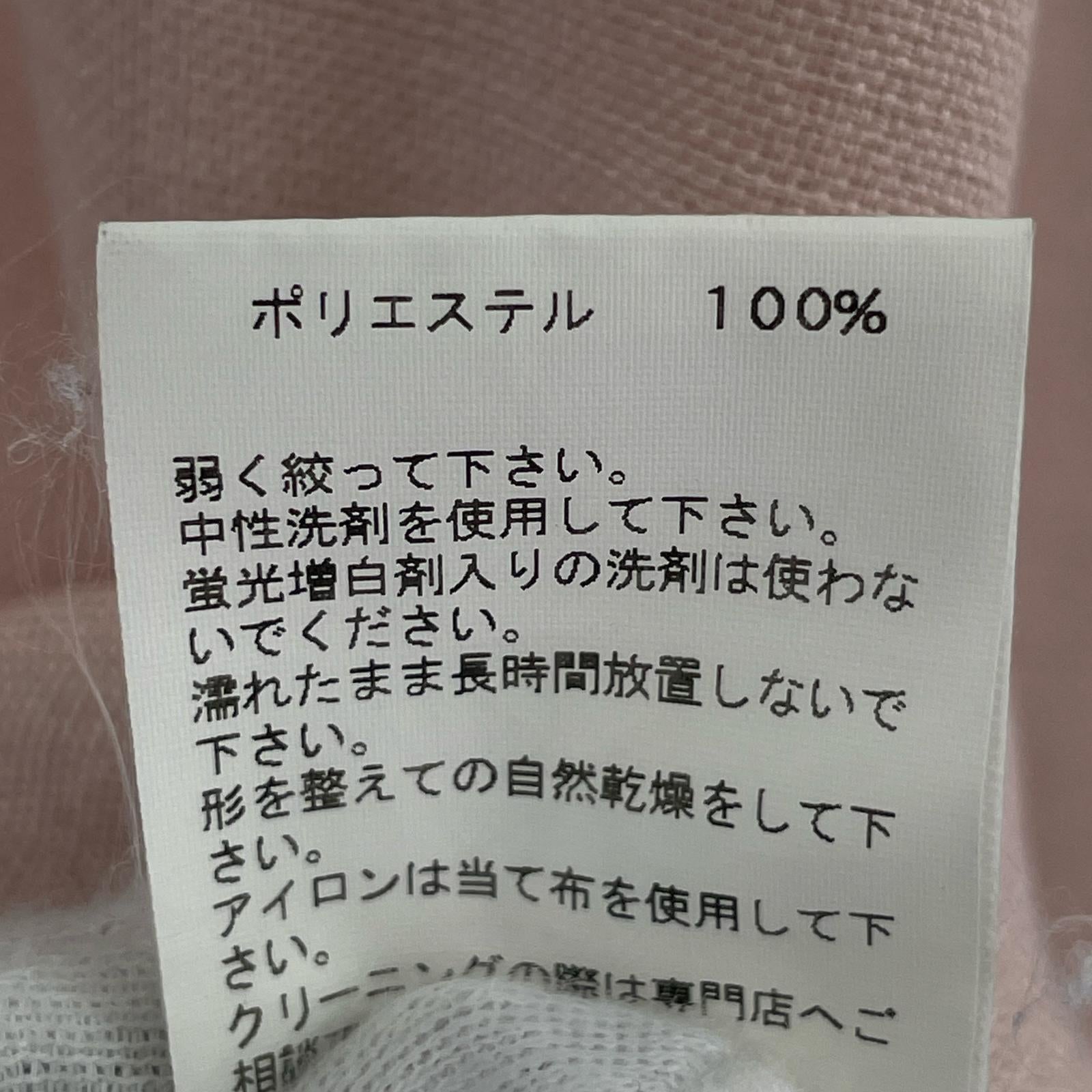 長袖シャツ 19SS/CAMP COLLAR SHIRT/36/291-SH06-009 36 ピンク