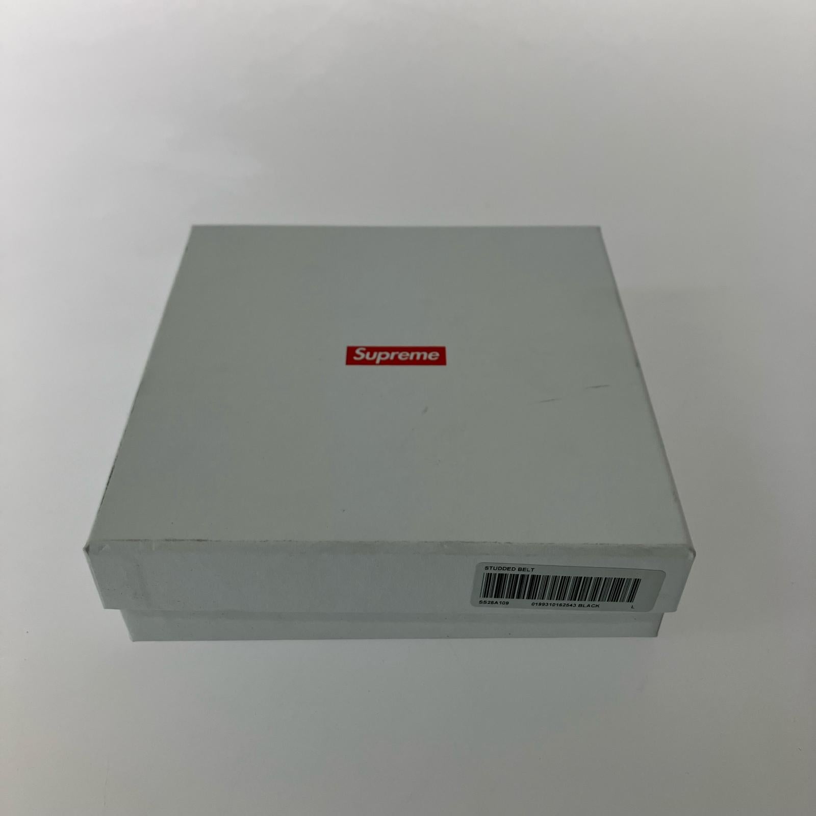 その他アクセサリー Supreme 26SS Studded Leather Belt スタッズレザーベルト L 黒 L ブラック