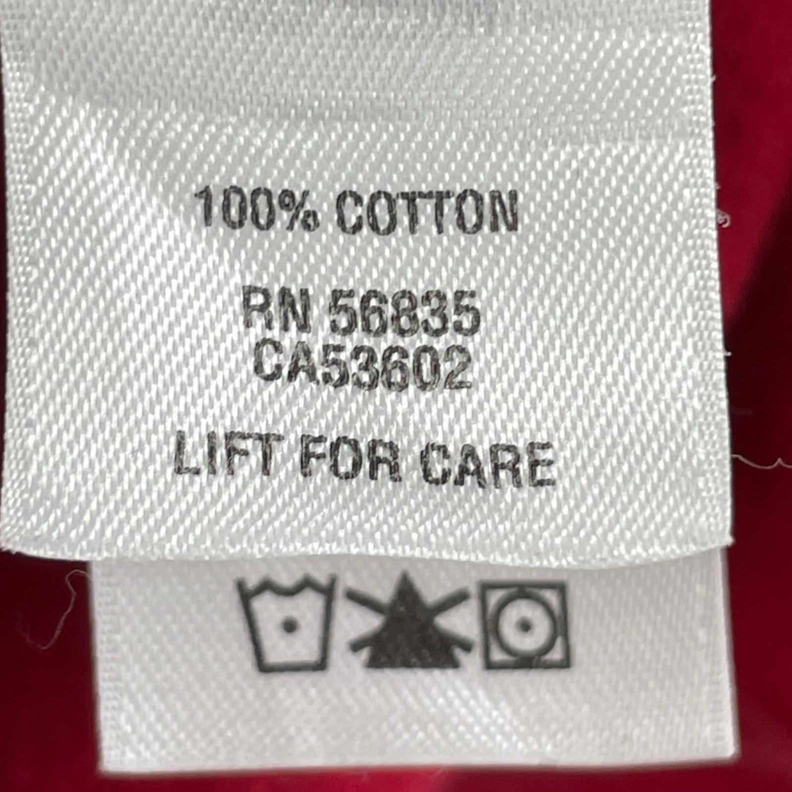 長袖シャツ Cabelas シャモクロス 赤 M レッド