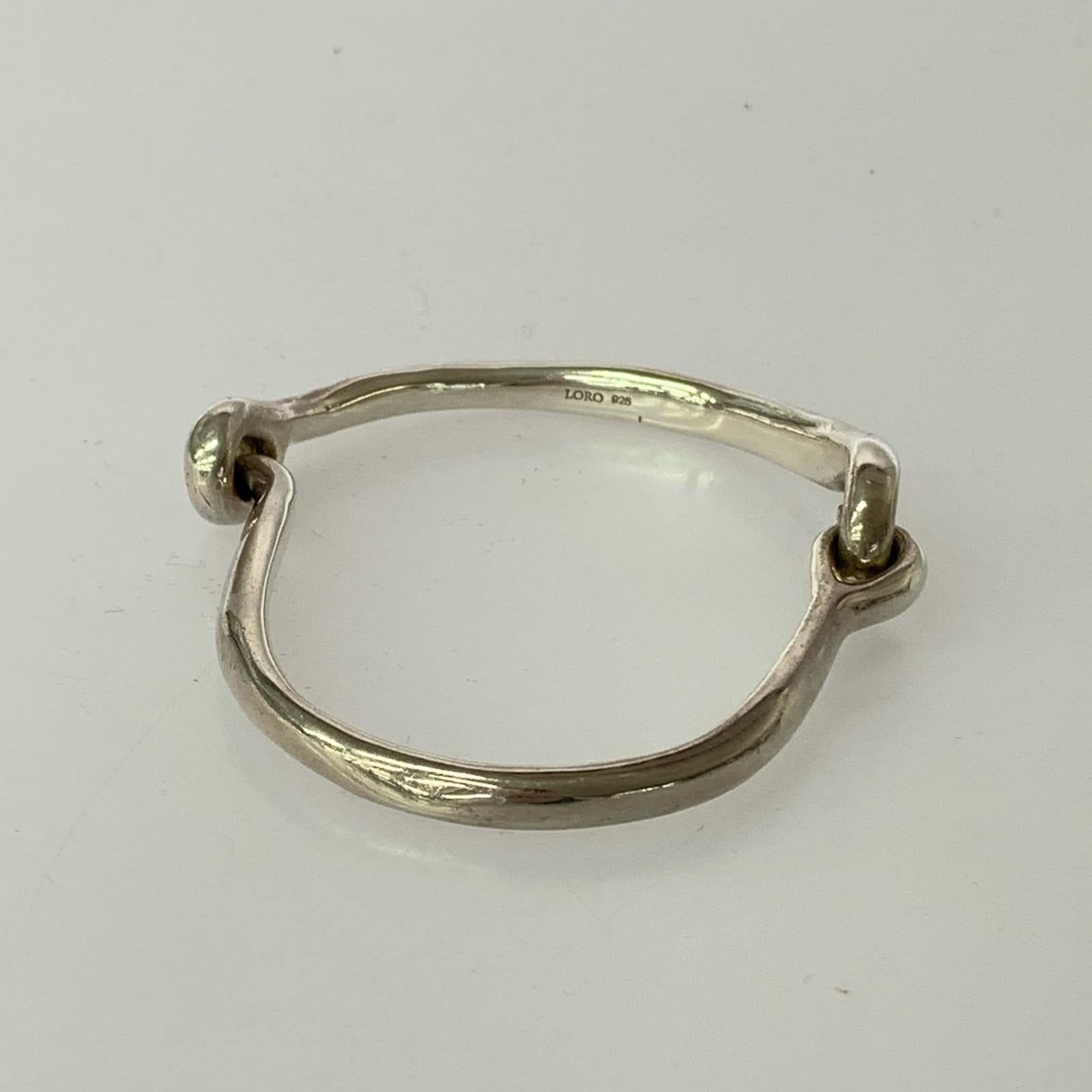 ブレスレット loro 1117 01M bangle 01 シルバー