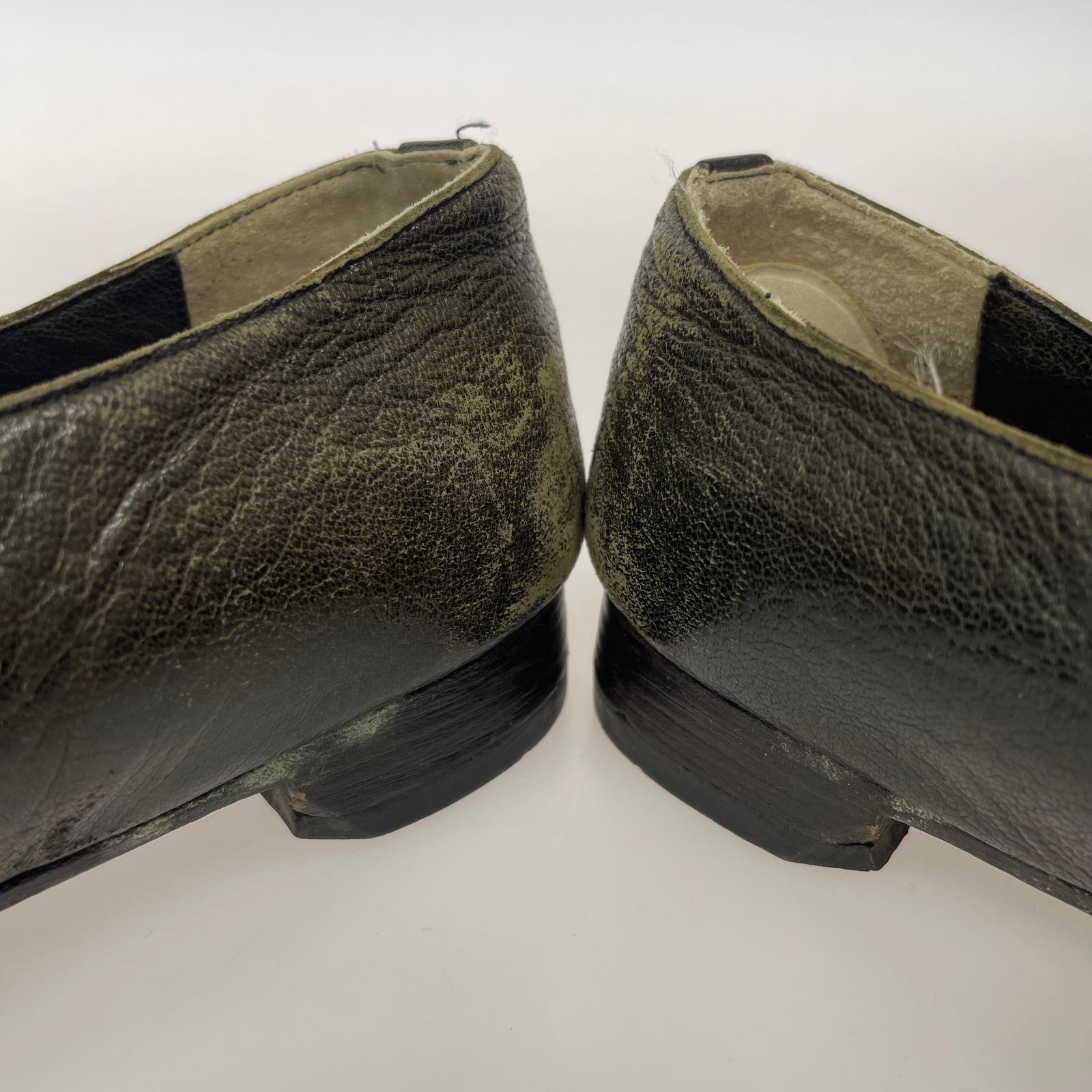 シューズ VELCRO BELT DRESS SHOES 25.5cm (US7 1/2 UK7 EU41) ブラック