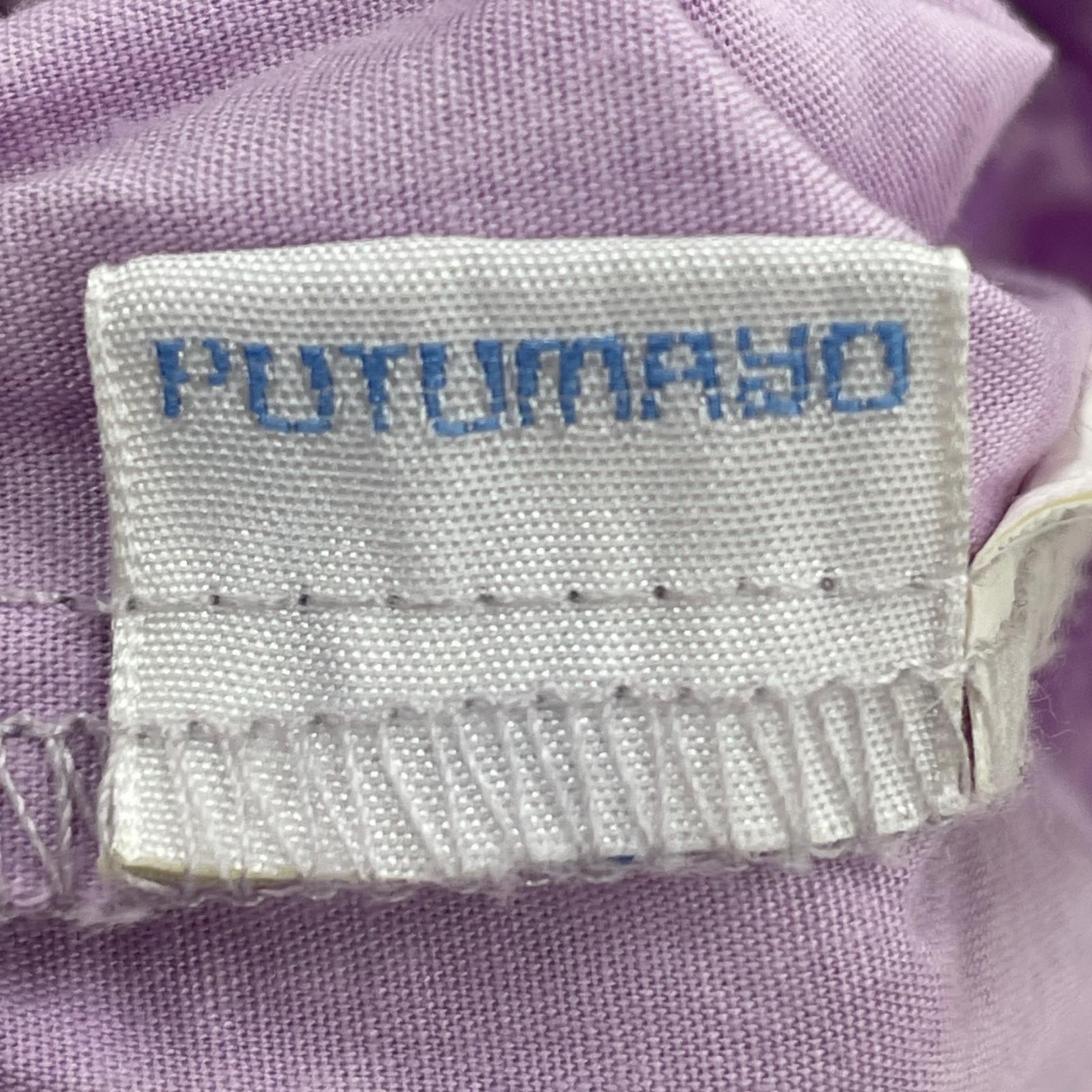 ミニスカート PUTUMAYO フリルスカート ロリータ パープル