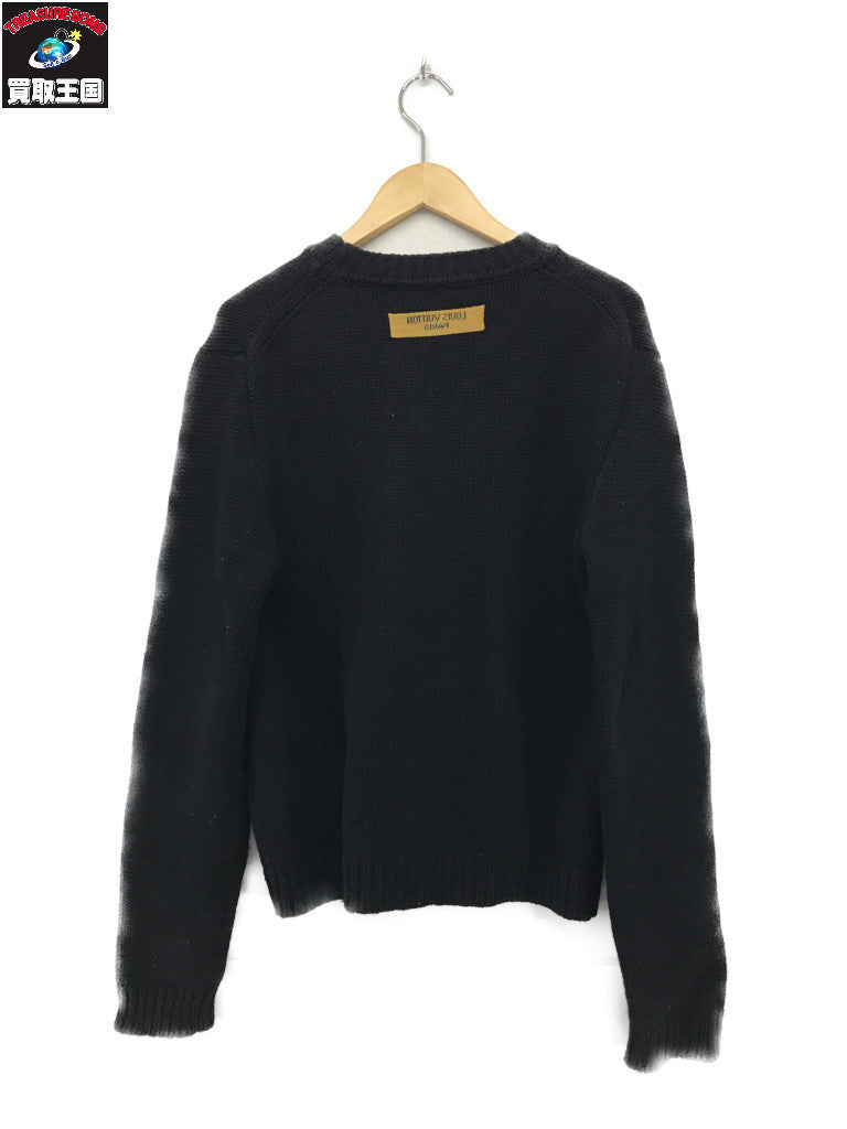 23SS LV Music Line Embroidered 黒 (S) RM231 Q81 HON88W