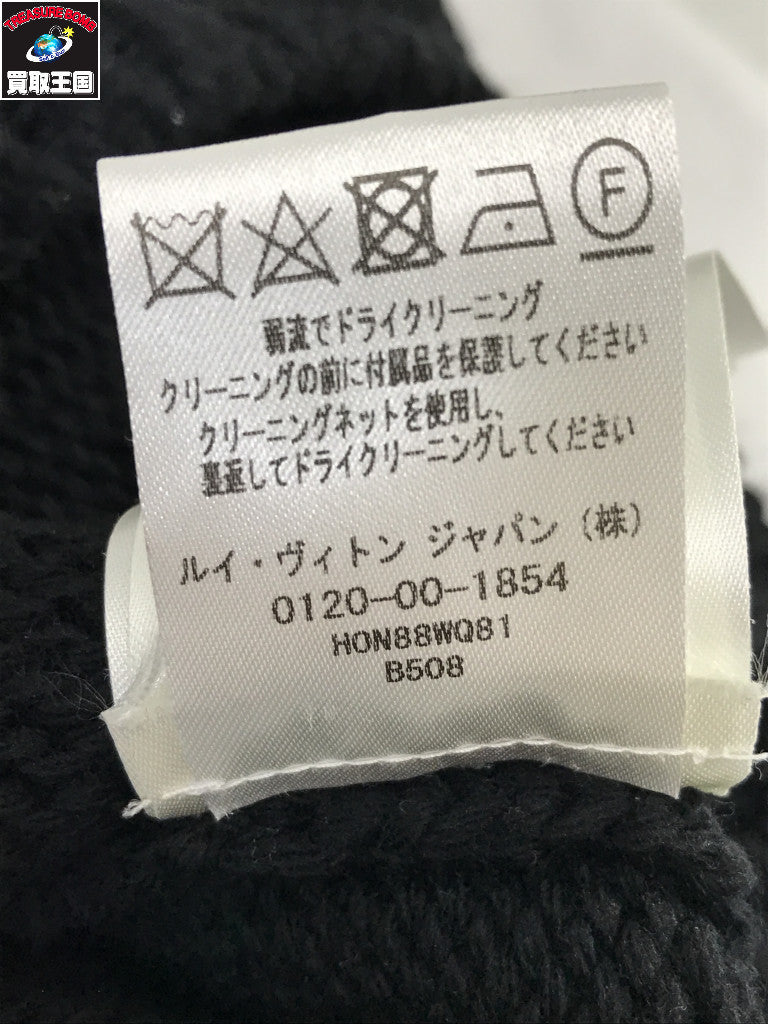 23SS LV Music Line Embroidered 黒 (S) RM231 Q81 HON88W