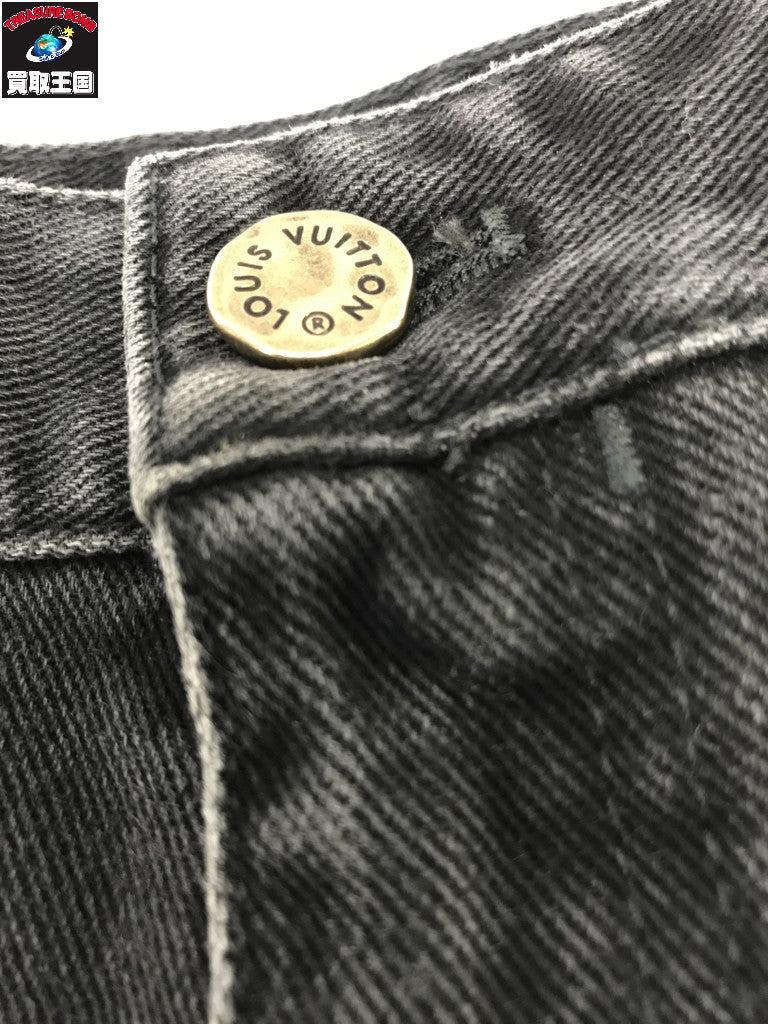 24SS デニムワークウェアパンツ 黒 (29) RM241M CCU HQD05W