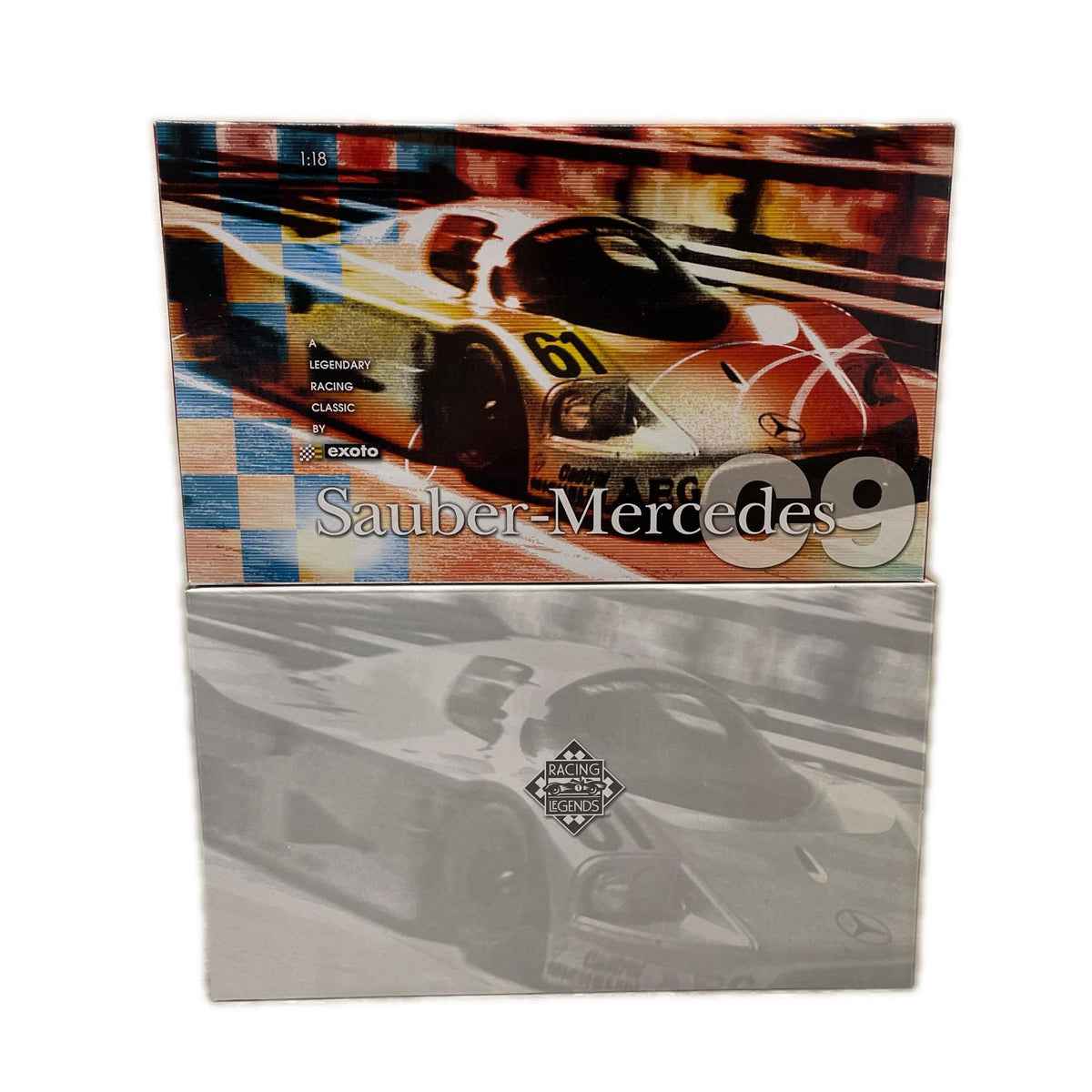 SAUBER MERCEDES C9 AEG 1988 BOSCH #62 エグゾト スケールカー