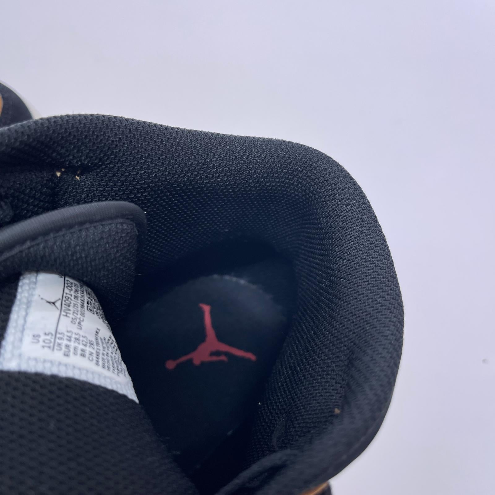 スニーカー Air Jordan 1 Mid SE 黒茶 (28.5) 28.5cm (US10 1/2 UK10 EU47)