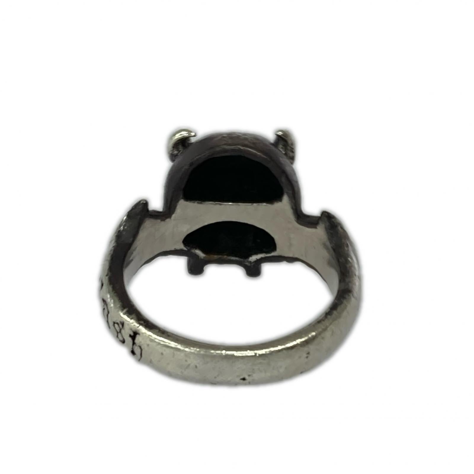 リング・指輪 Clash BABY DEVIL SKULL RING シルバー