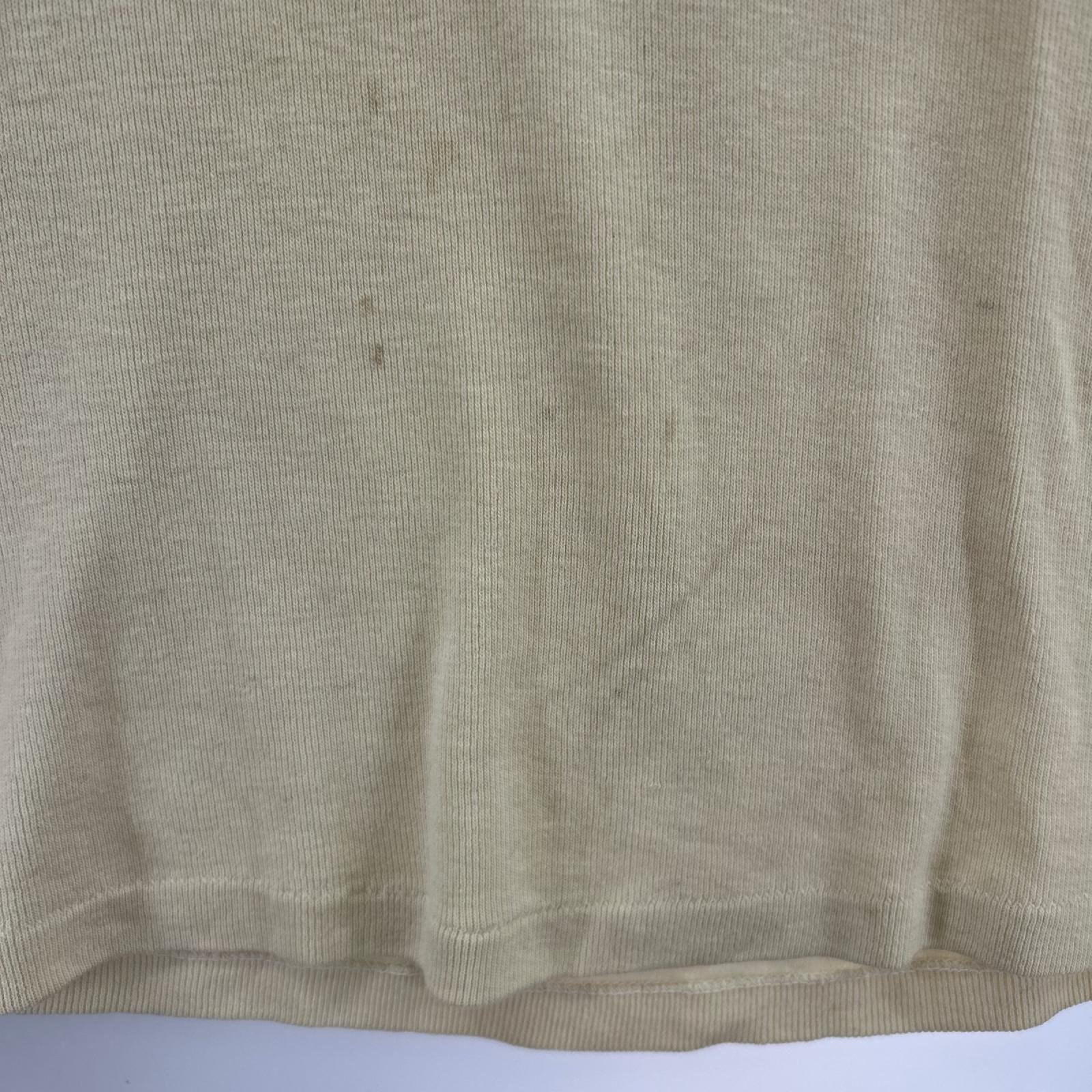 長袖Tシャツ US ARMY ヘンリーネック ベージュ