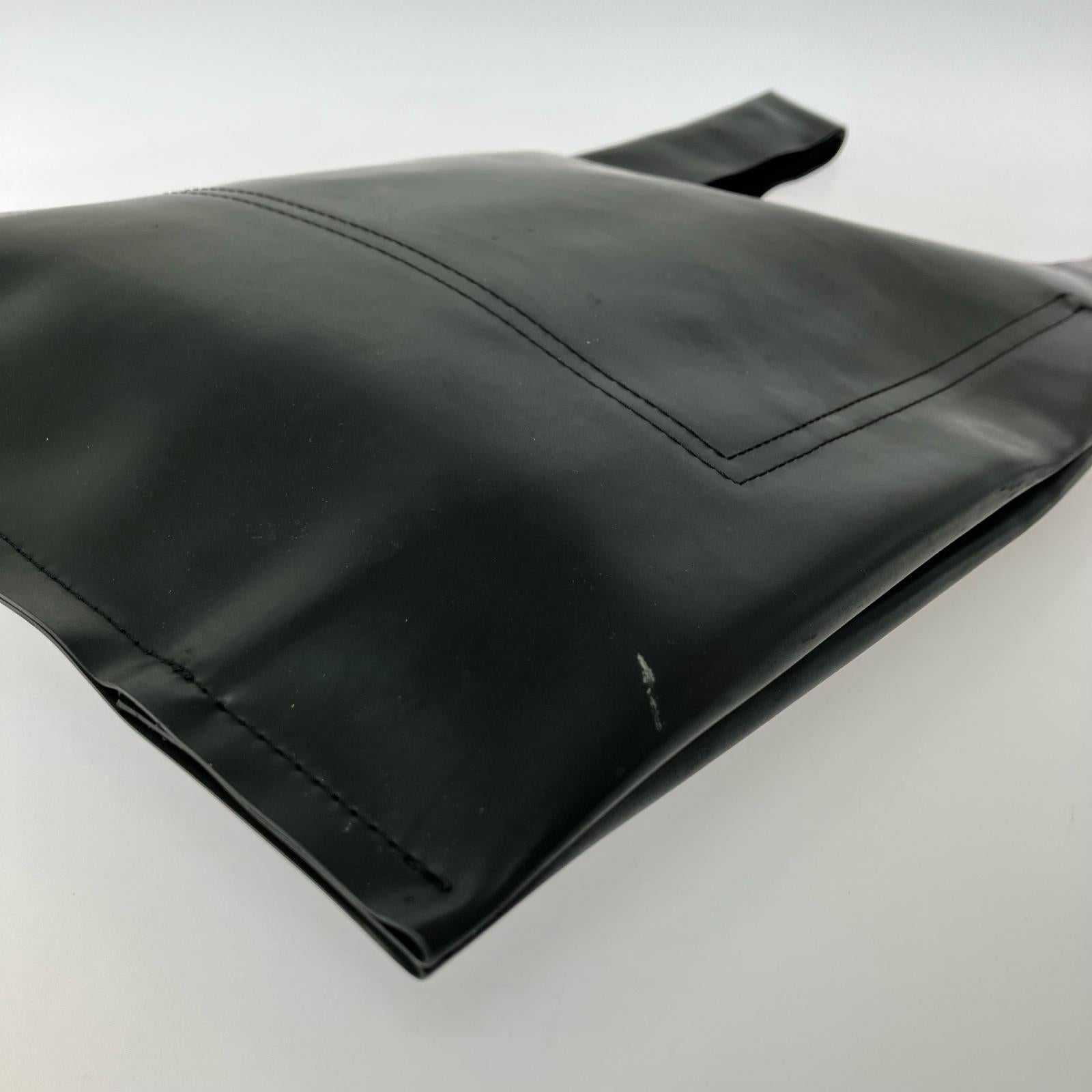 トートバッグ ラバートート 黒 ブラック