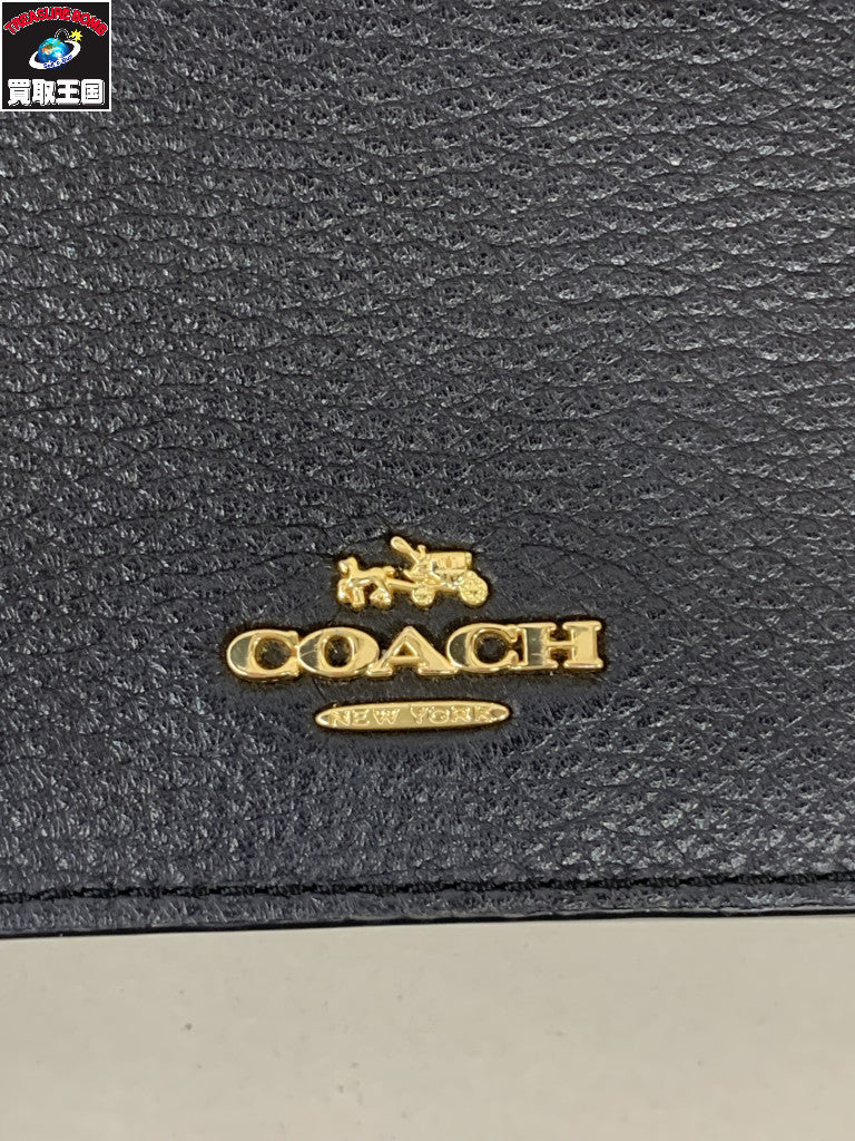 COACH ショルダーウォレット ブラック