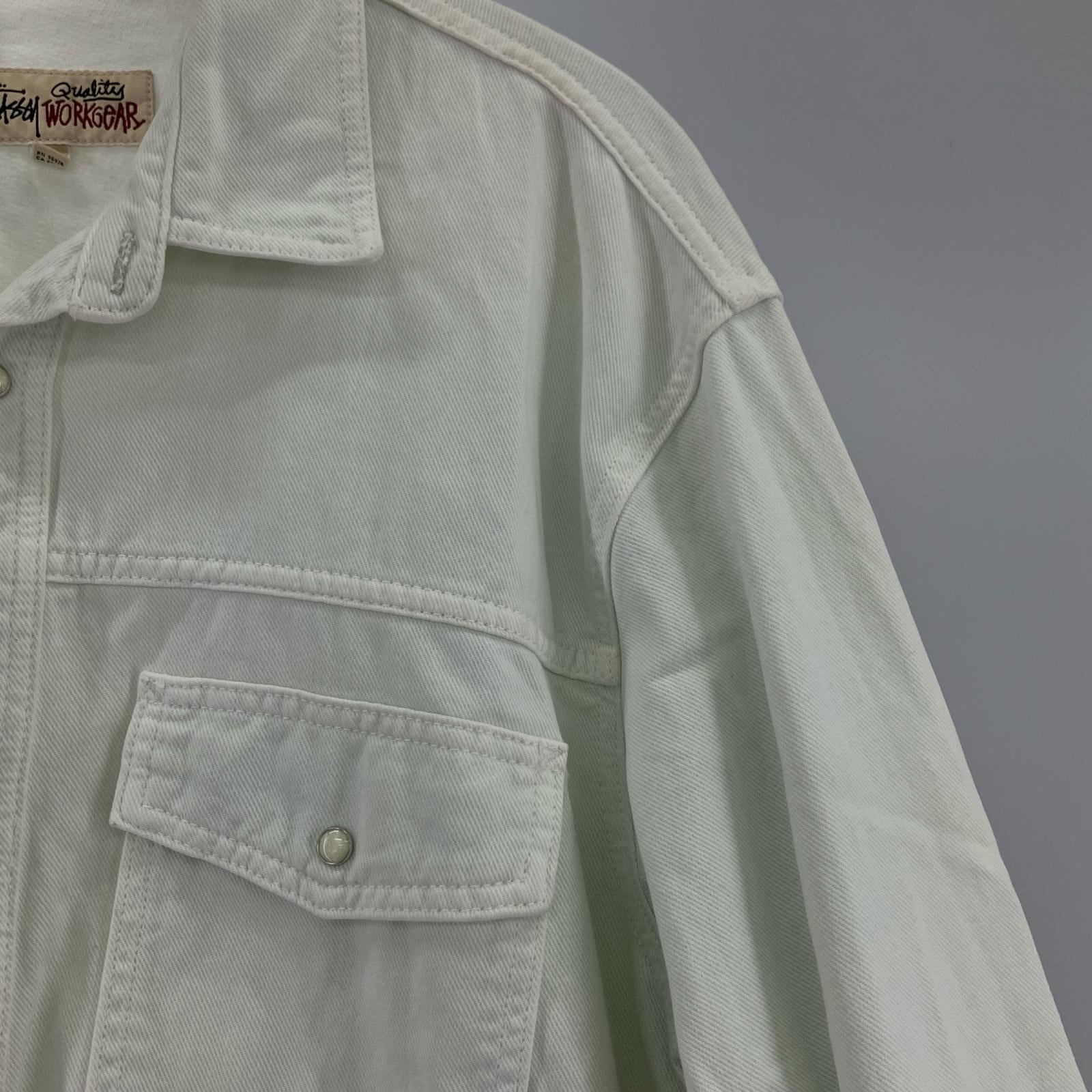 長袖シャツ STUSSY Double Dye Western Shirt L