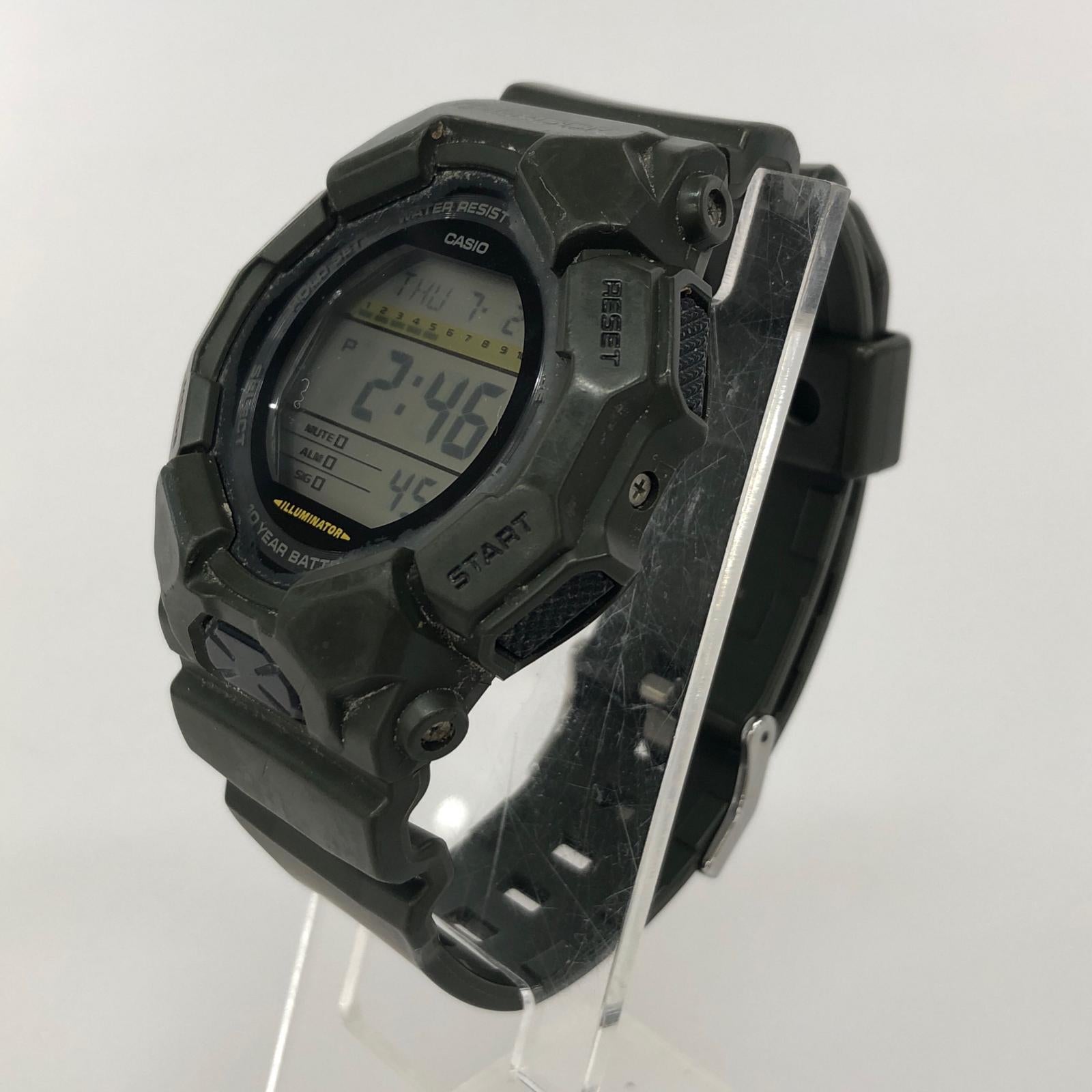 腕時計 GD-010-1JF/デジタル クォーツ/カーキ