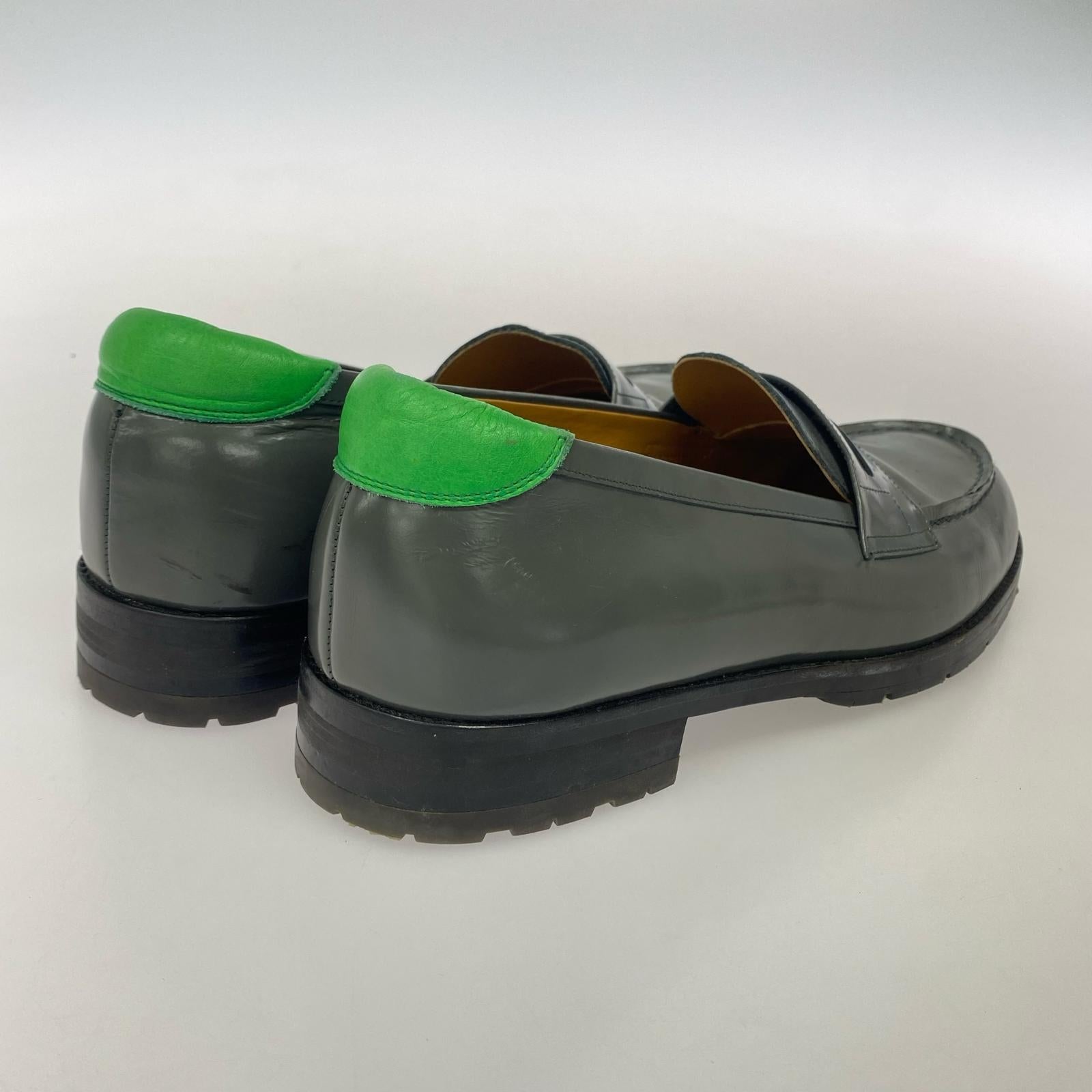 シューズ ×SAKIAS/RE-loafers/28/グレー グレー