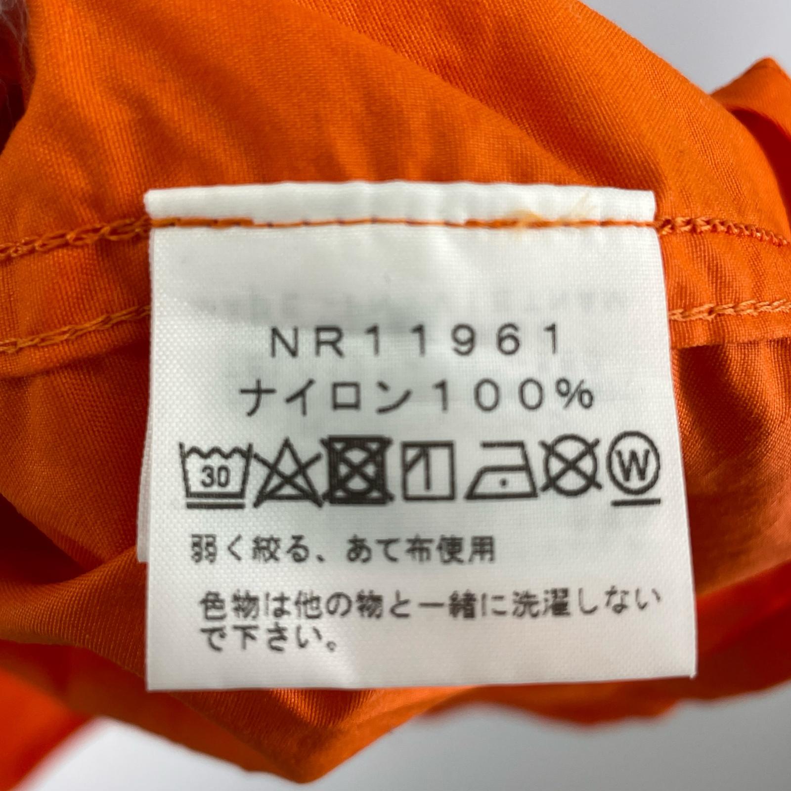 長袖シャツ Nuptse Shirt/L/オレンジ ブラック/NR11961 L