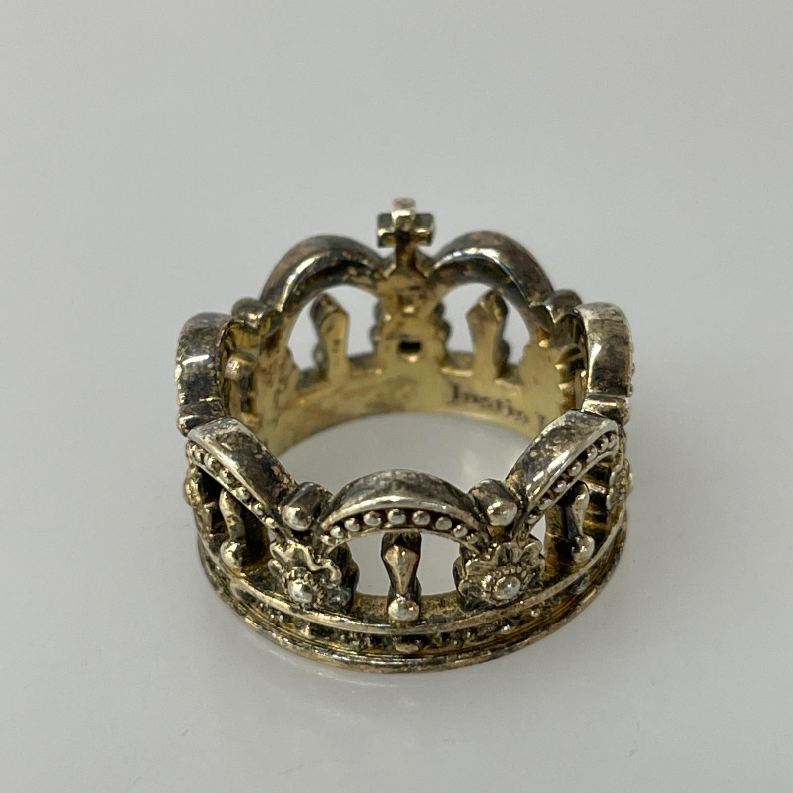 リング・指輪 VERONA Ring GOLD FINISH DIAMOND 925 ゴールド