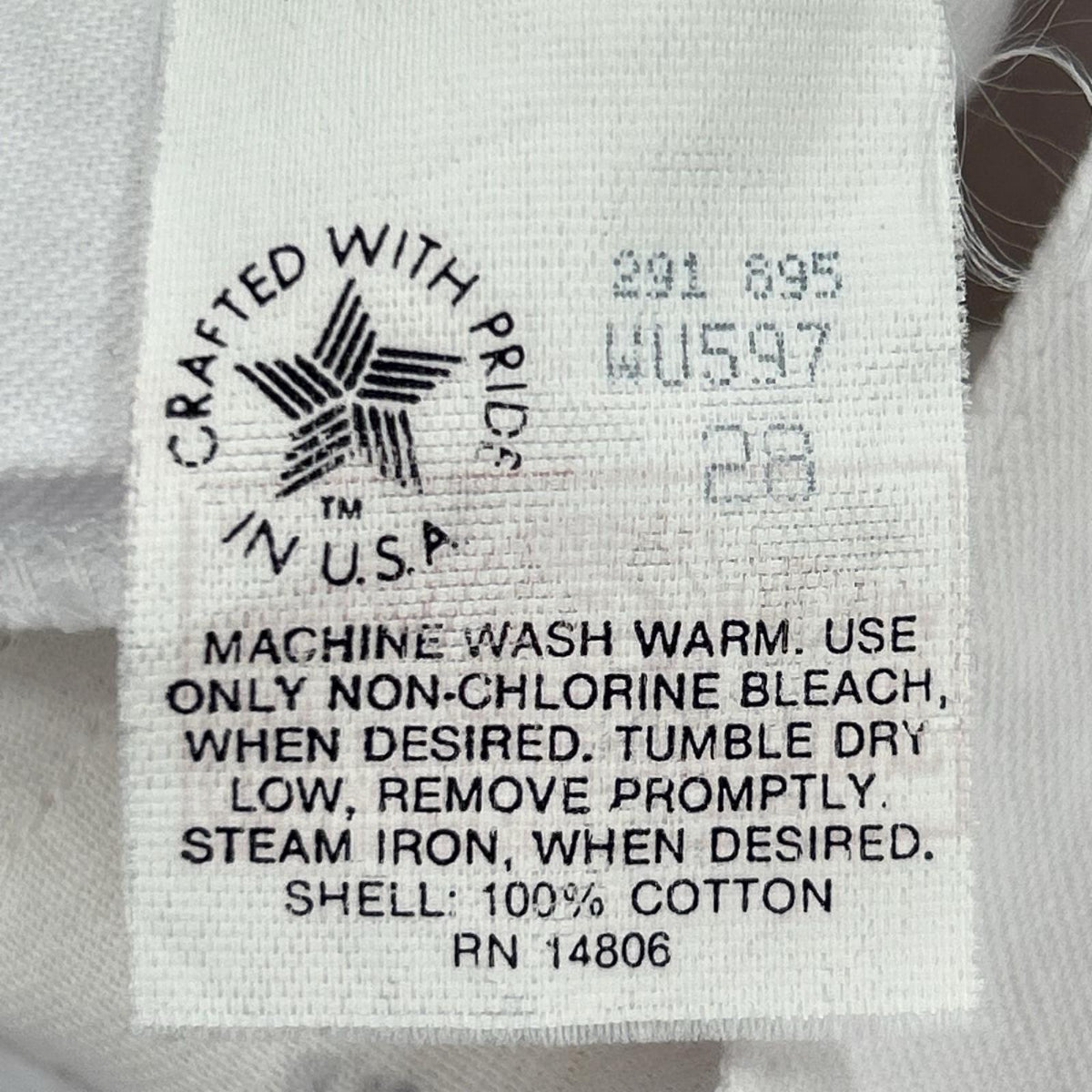 ショートパンツ Carhartt ショーツ USA製 28 ホワイト