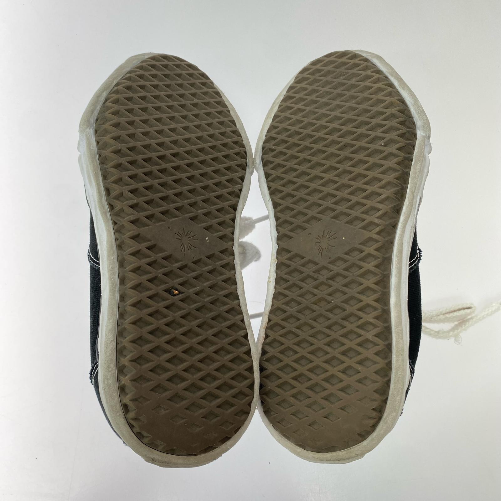 スニーカー PETERSON キャンバスローカットスニーカー BLK ブラック