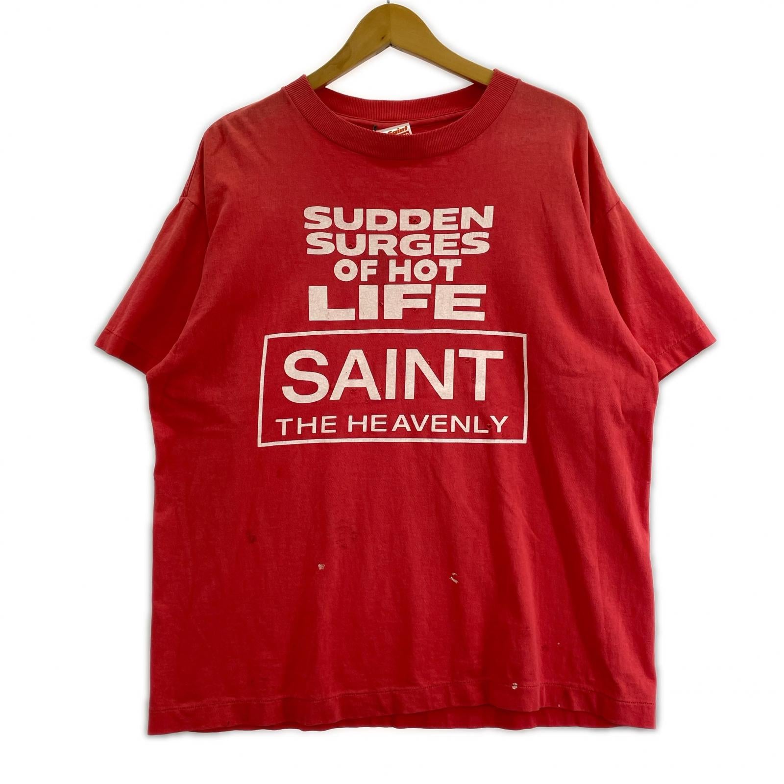 半袖Tシャツ SS TEE / ERUPTING / PINK RED S S レッド