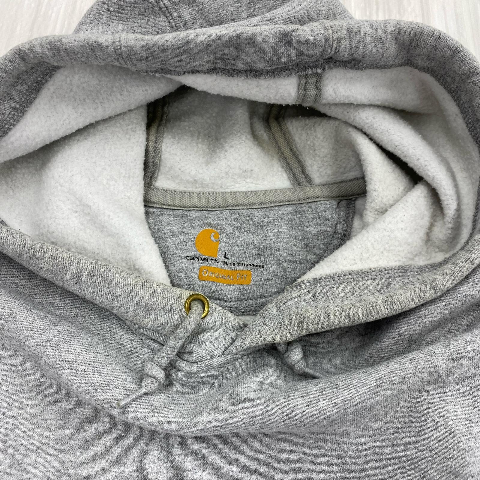 パーカー GRY L グレー