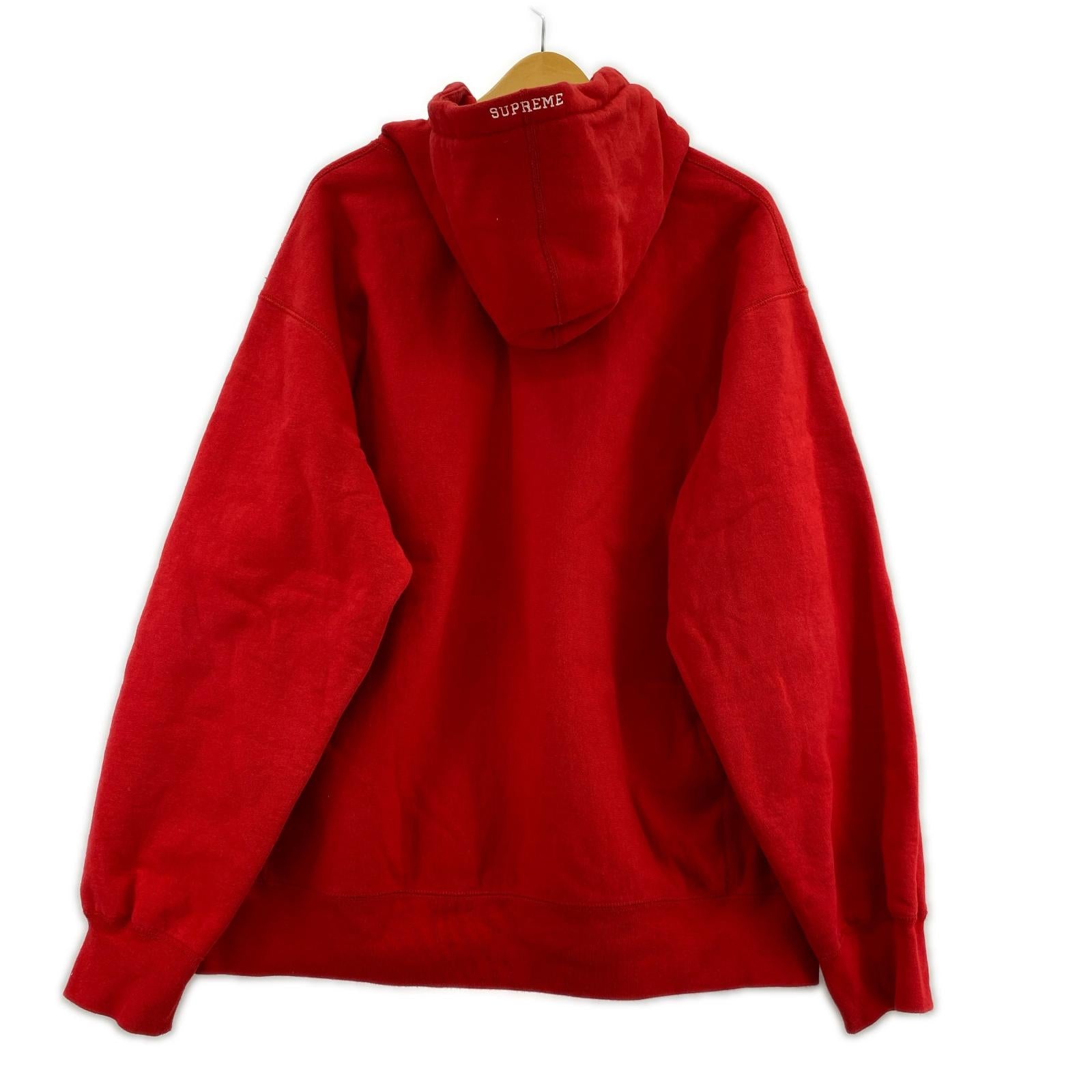 パーカー 20AW S Logo Hooded Sweatshirt RED L レッド
