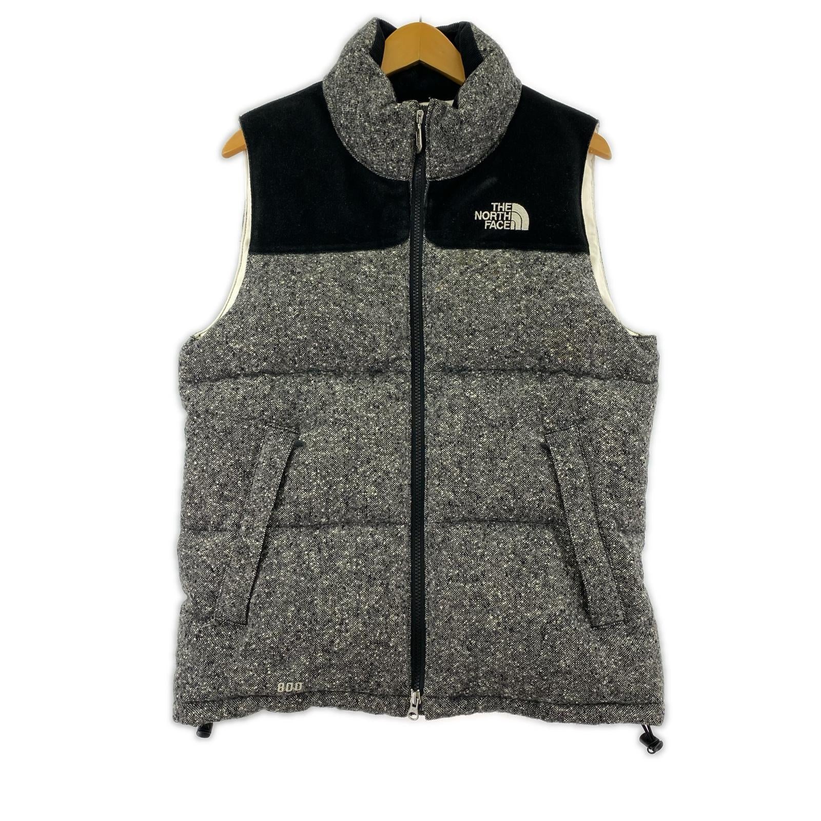 ダウンベスト ×THE NORTH FACE 12AW Nuptse Vest グレー