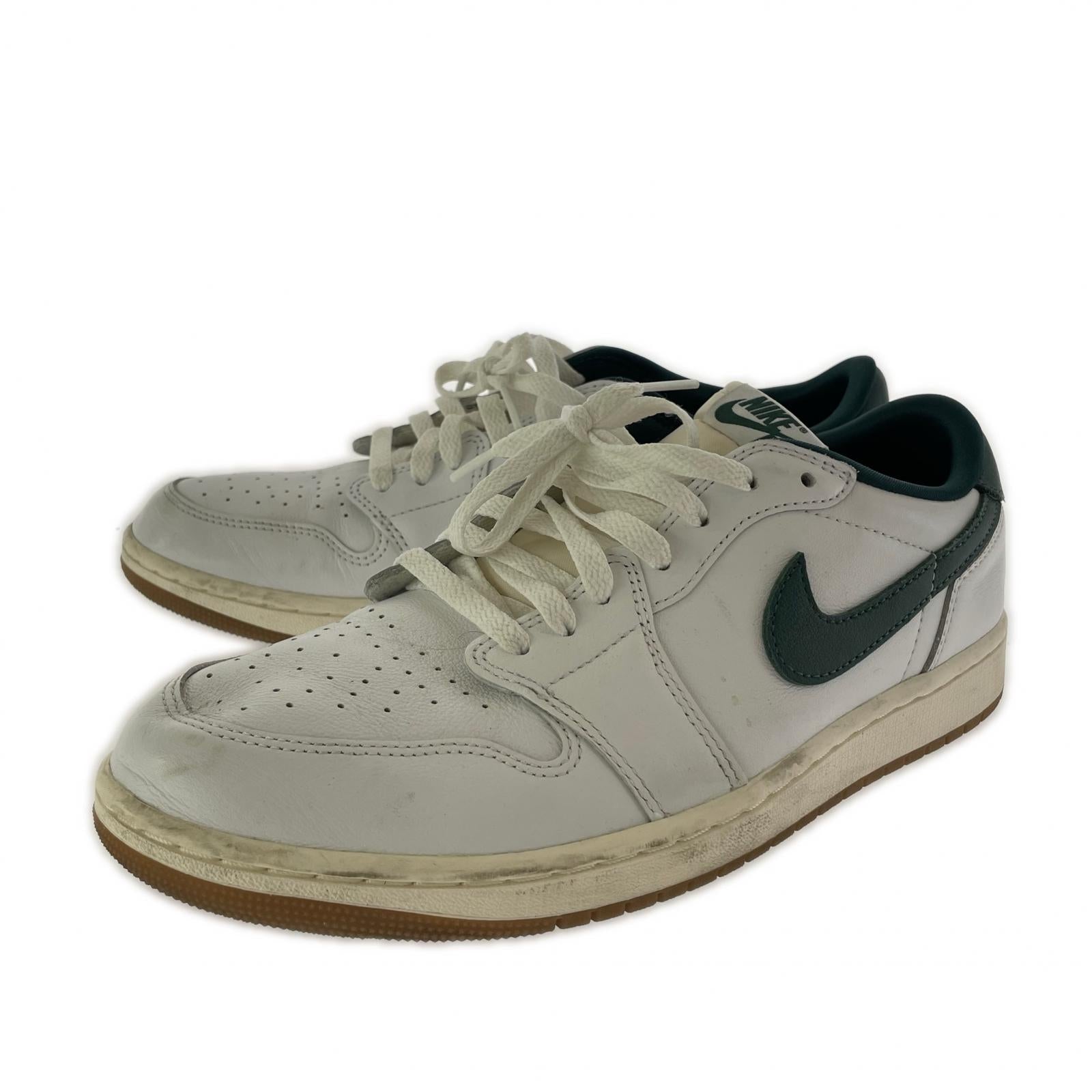 スニーカー AJ 1 RETRO LOW OG OXIDIZED 白緑 (28.5) 28.5cm (US10 1/2 UK10 EU47)