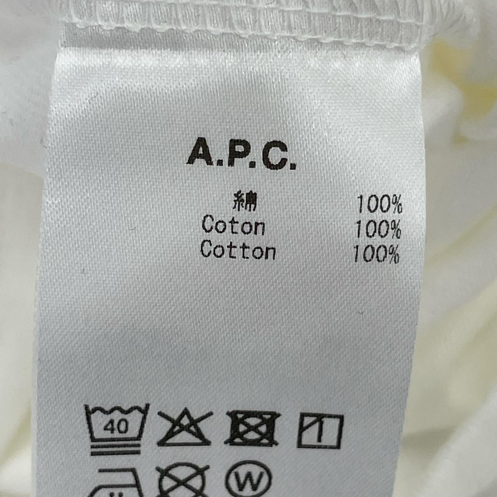 長袖Tシャツ 406 ロゴパッチ付(XS)ホワイト ホワイト