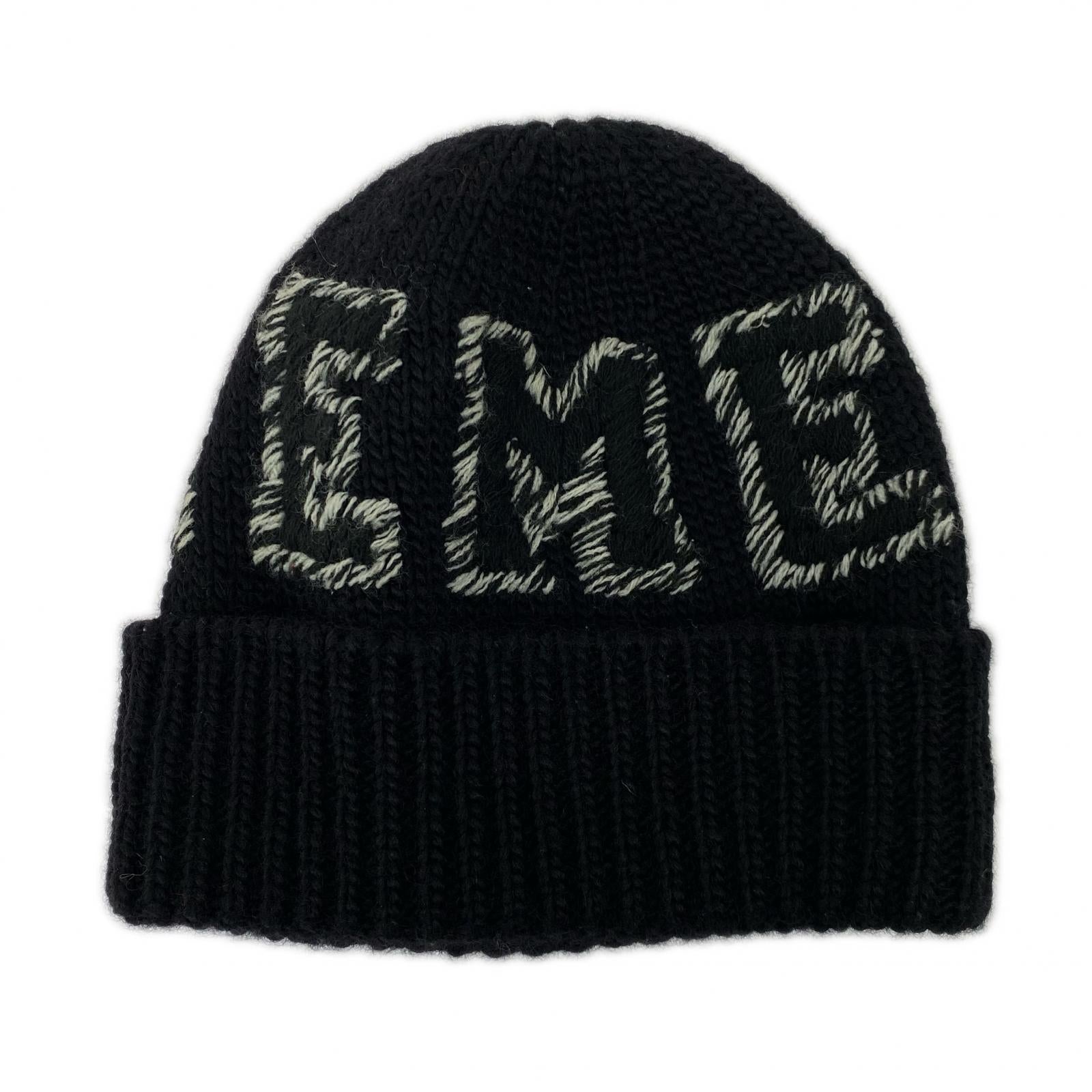 ニットキャップ 23AW Twist Beanie 黒 ブラック