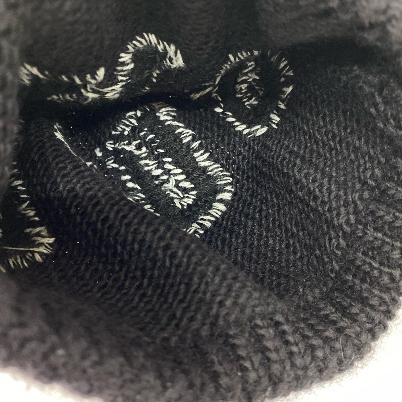 ニットキャップ 23AW Twist Beanie 黒 ブラック