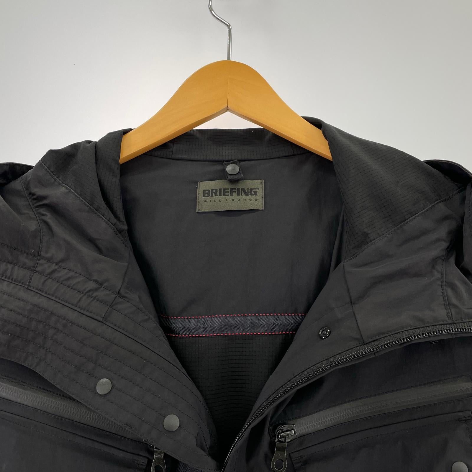 ミリタリージャケット × WillLOUNGE パッカブルミリタリーブルゾン M ブラック