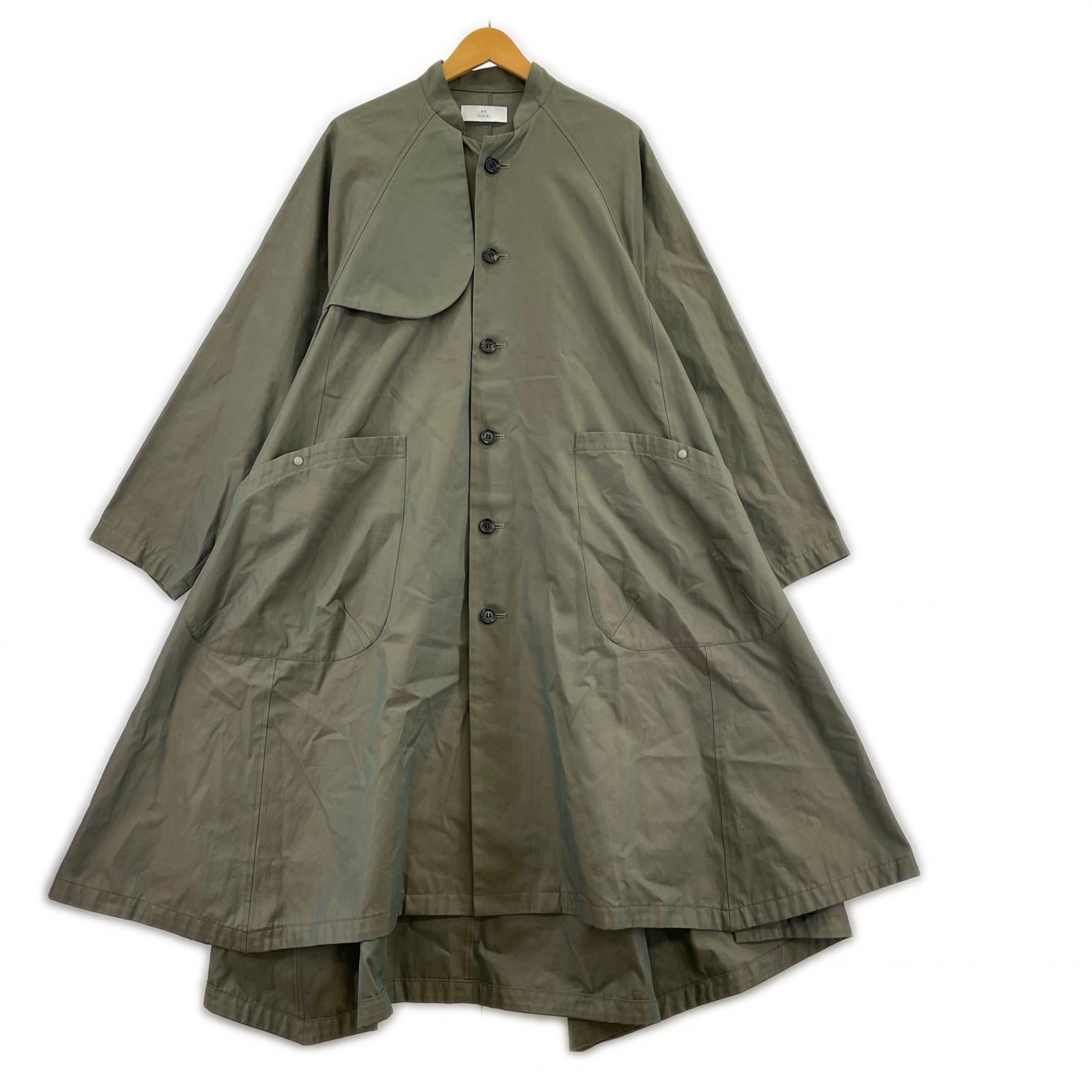 ジャケット itochi イトチ Gabardine Hexa Tent Coat M カーキ