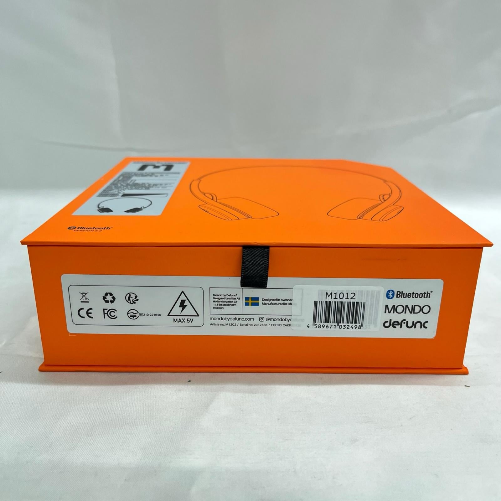 MONDO BY DEFUNC ワイヤレスヘッドホン 4589671032498 MONDO オーディオ機器