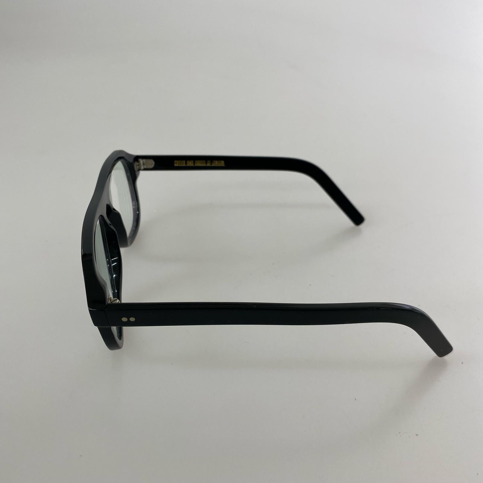 その他アクセサリー CUTLER AND GROSS メガネ 度入り 黒 (53□17-145) ブラック