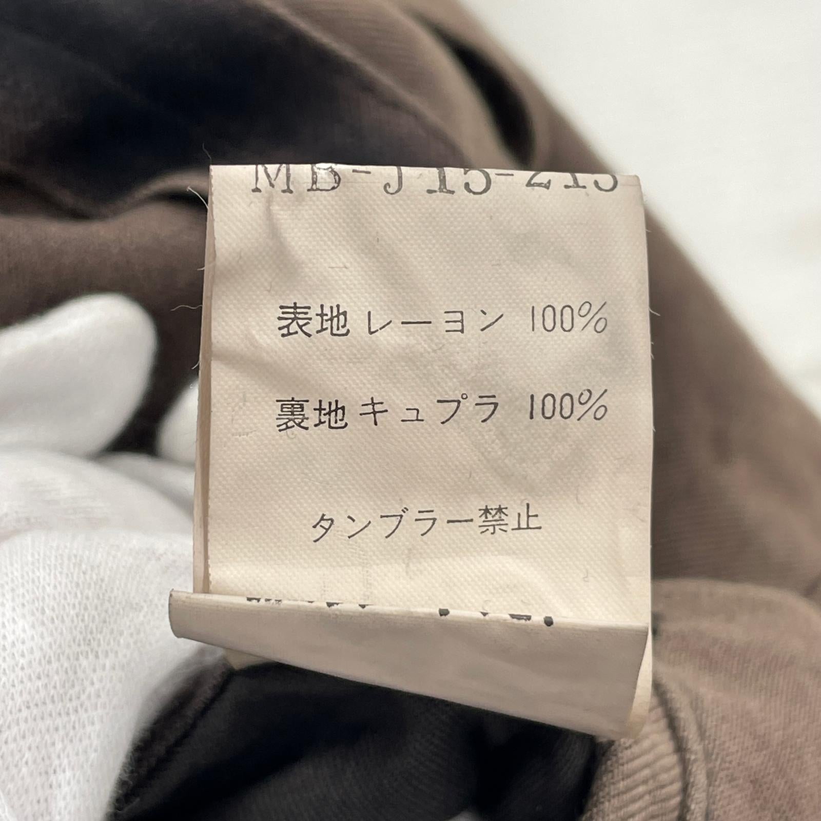 テーラードジャケット 00s for men 3B ストライプ (2) 2 ブラウン