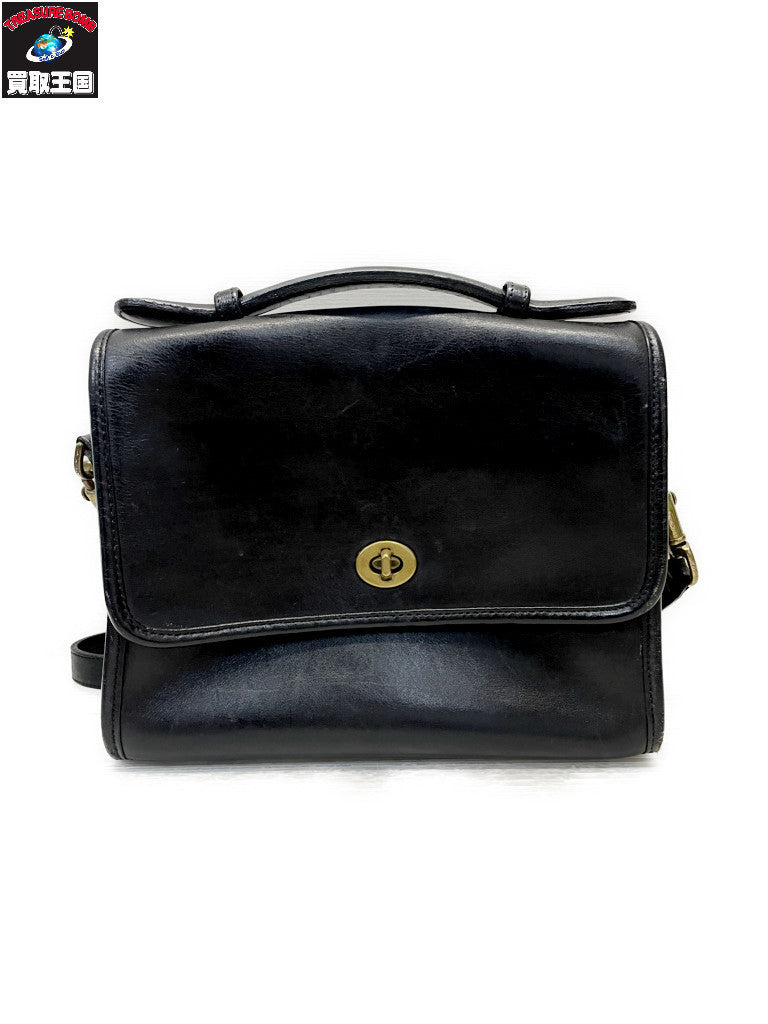 OLD COACH レザーショルダーバック