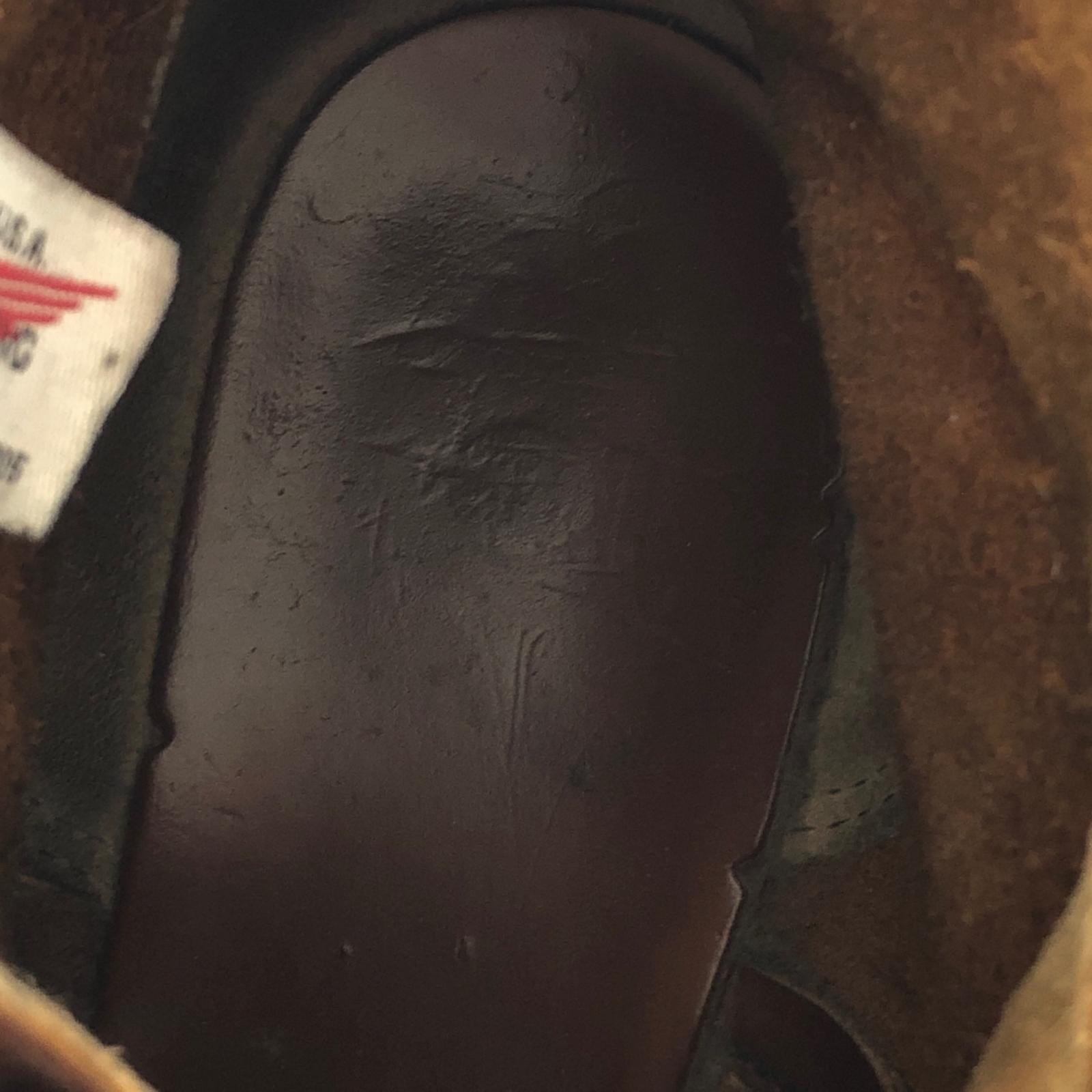 ブーツ RED WING 6' CLASSIC MOC 875 モックトゥブーツ 8 ブラウン ブラウン