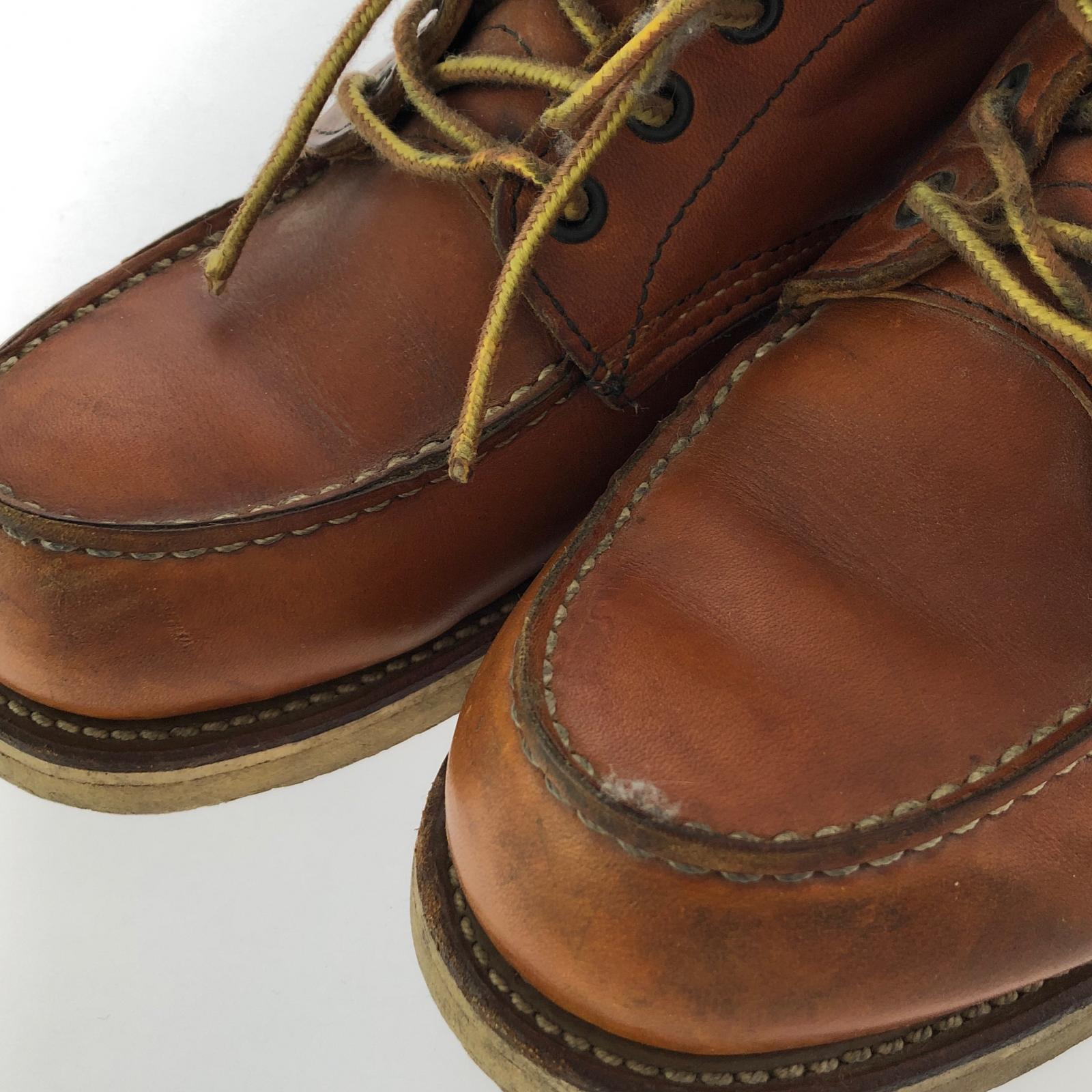 ブーツ RED WING 6' CLASSIC MOC 875 モックトゥブーツ 8 ブラウン ブラウン
