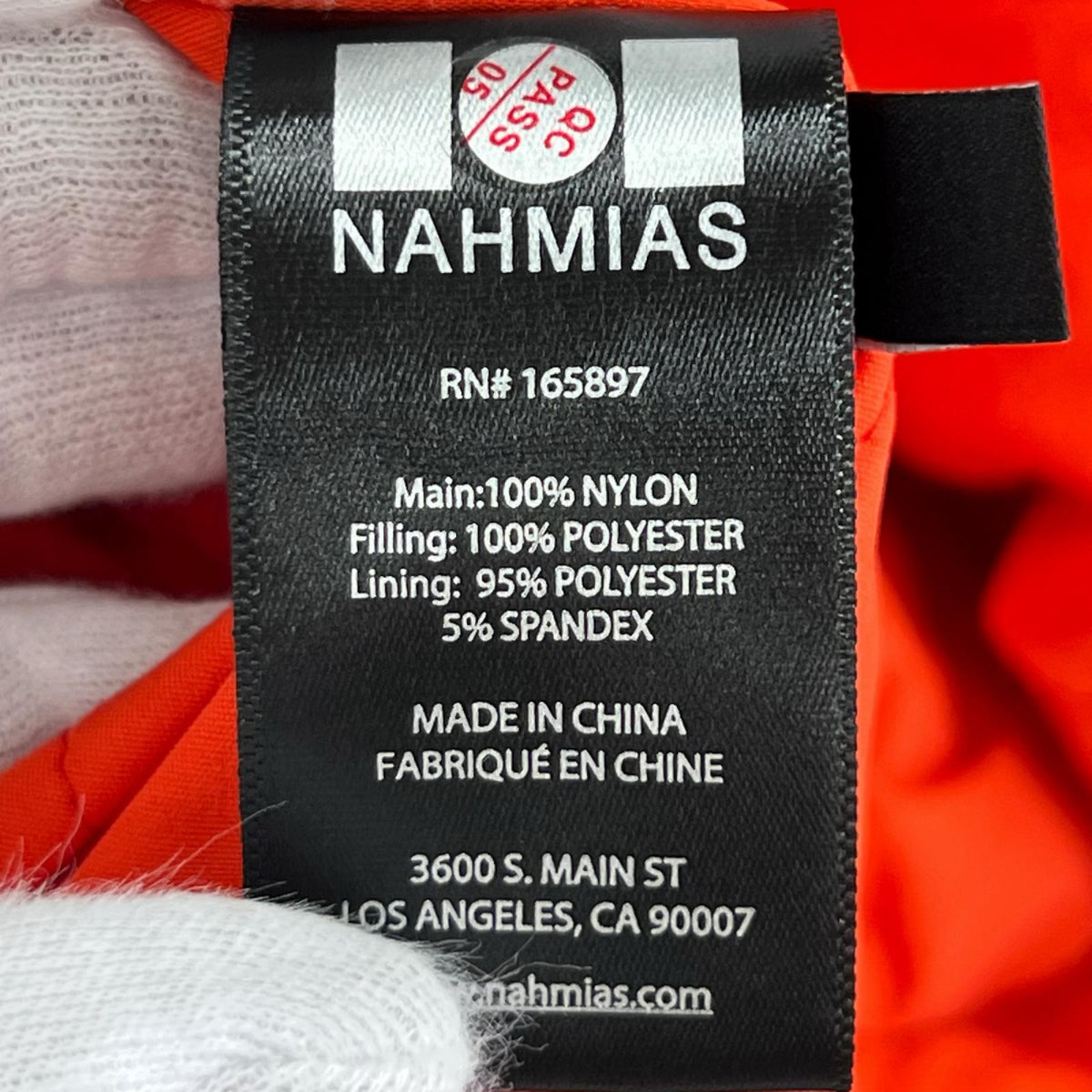 ジャケット NAHMIAS X Marty Supreme A24 Classic Warm Up Jacket M オレンジ M オレンジ