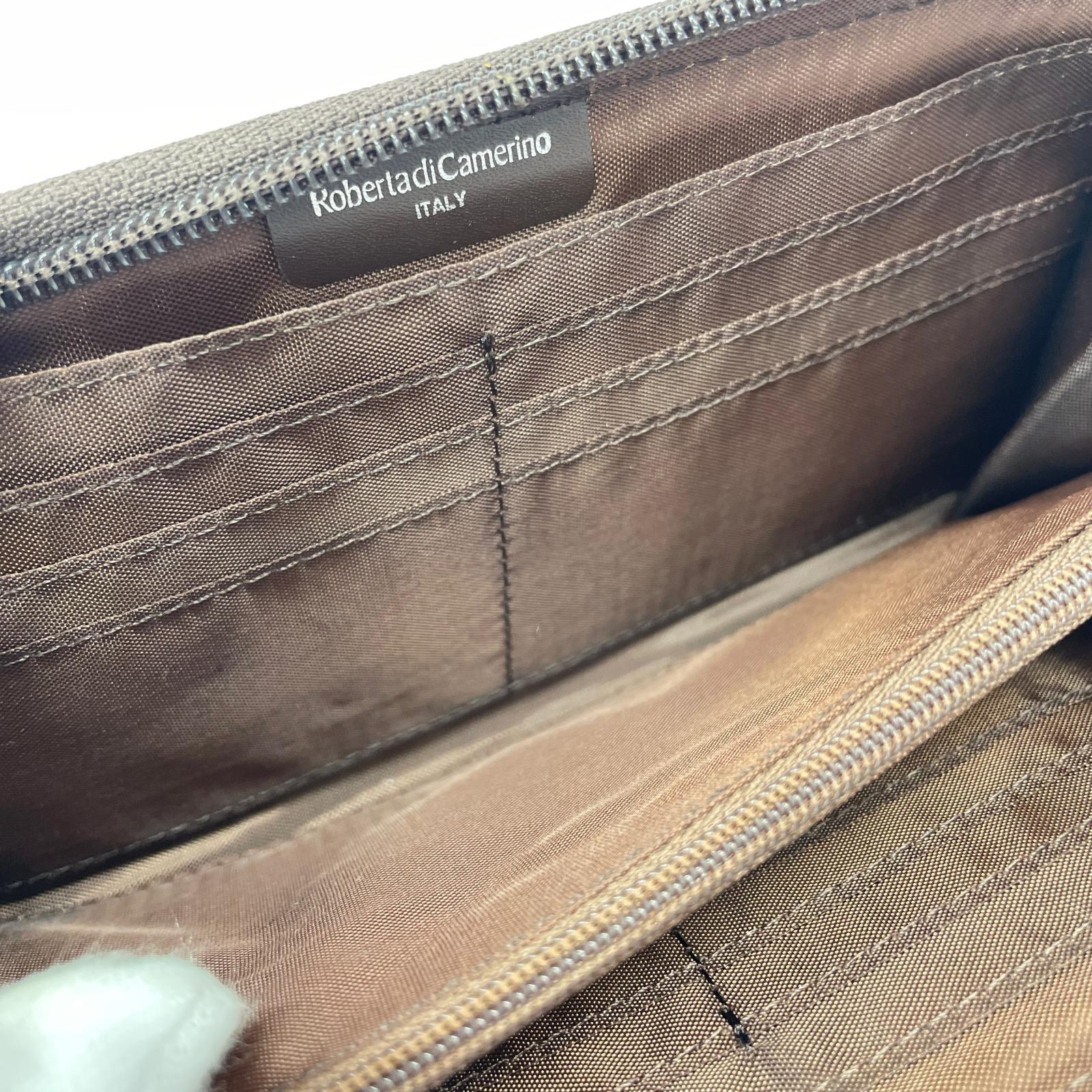 長財布 フェイクレザー ラウンドファスナー ベージュ ベージュ