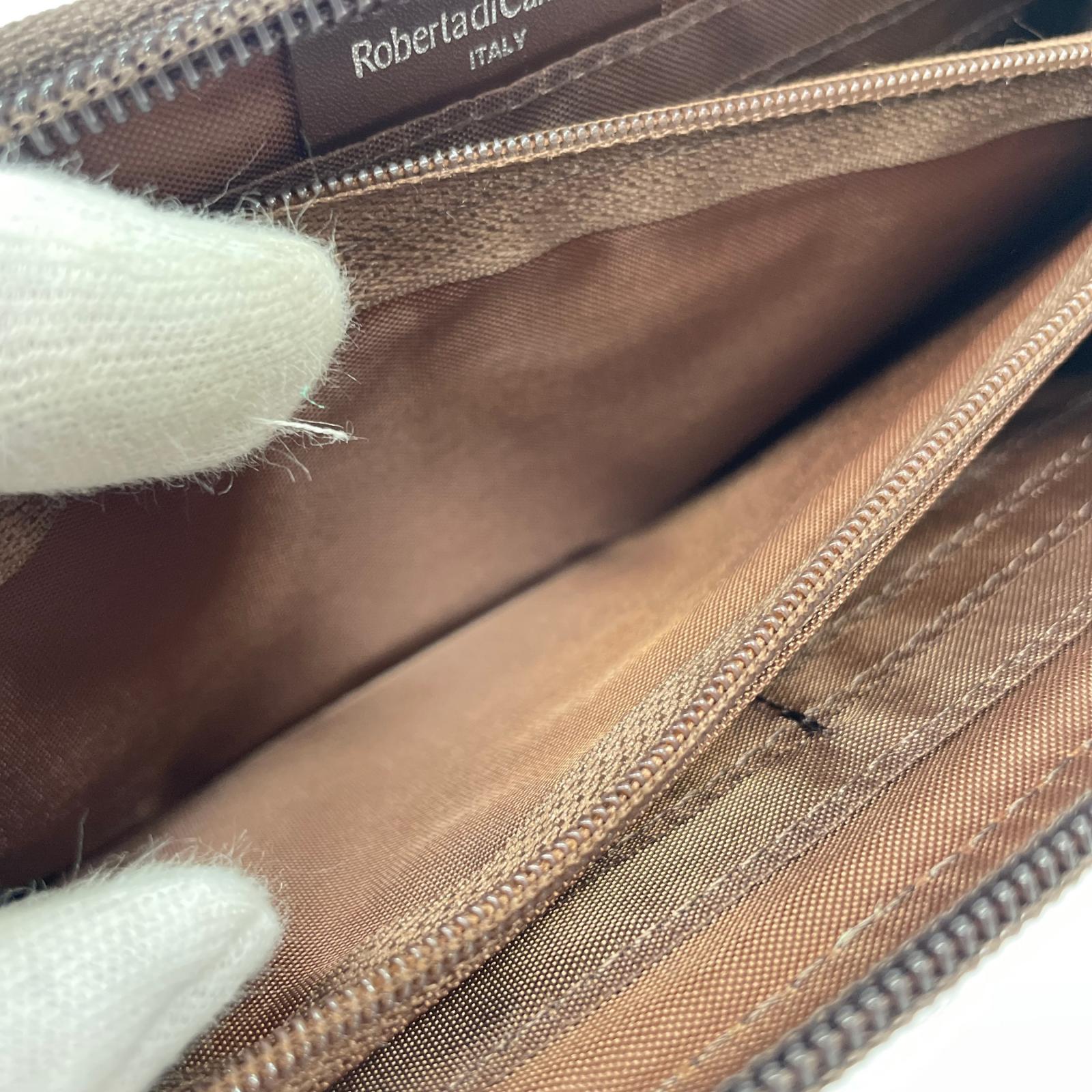 長財布 フェイクレザー ラウンドファスナー ベージュ ベージュ