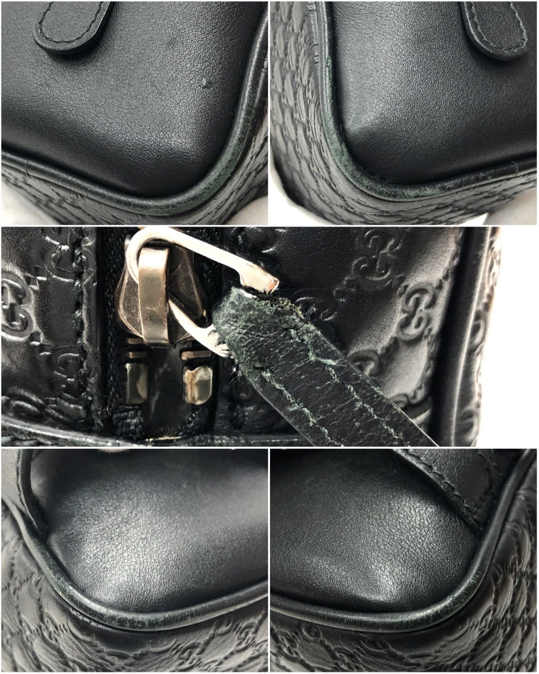 マイクログッチマ セカンドバッグ 黒